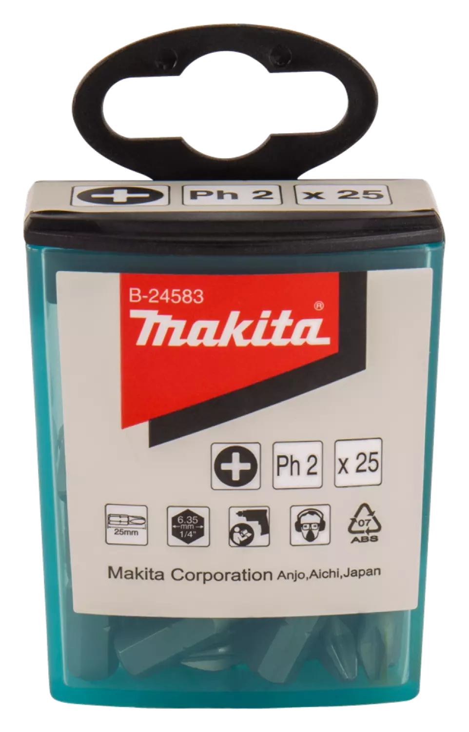 Makita B-24583 Schroefbit PH2x25mm 25 stuks-image