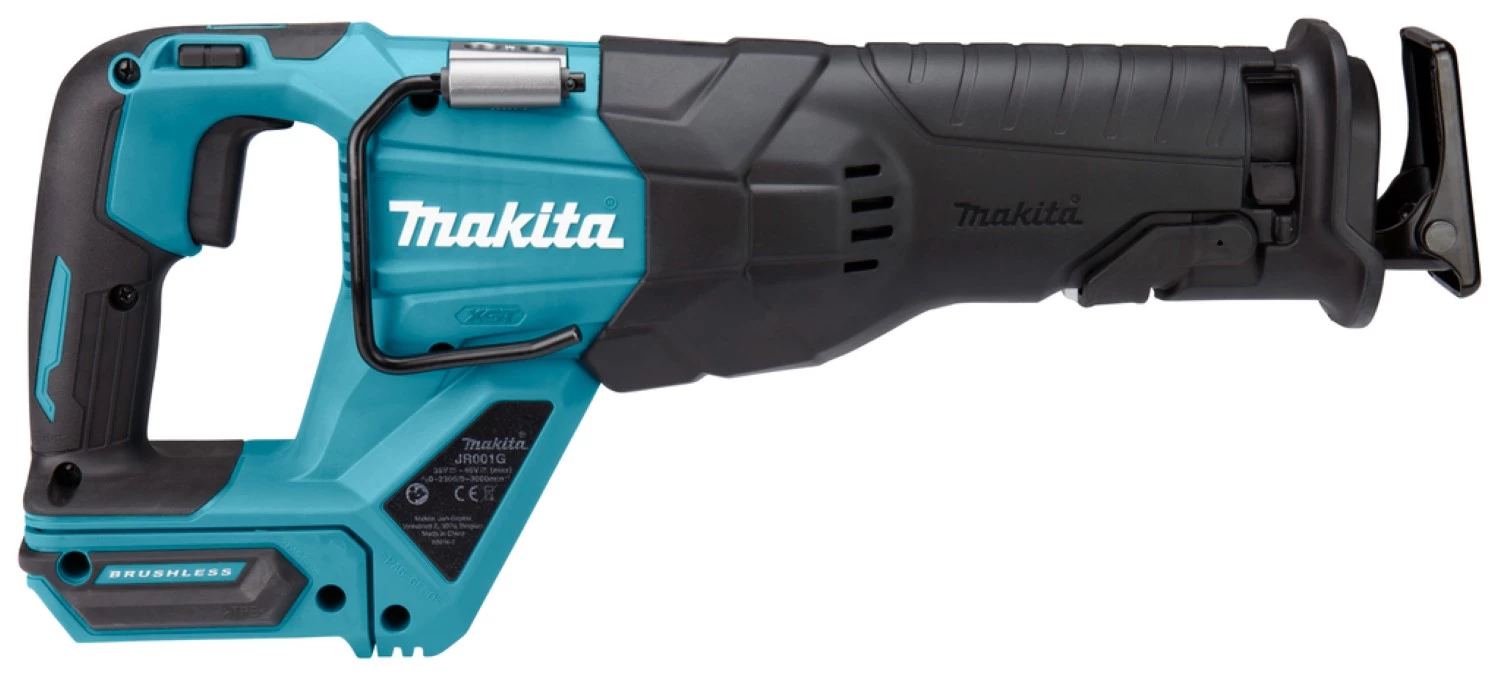 Makita JR001GD201 40 V Li-Ion batterie scie sabre kit (2 x 2,5 Ah) - 255 x 130 mm - sans charbon-image
