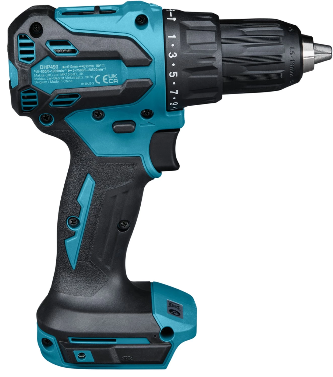 Makita DHP490Z 18 V Li-ion corps de perceuse-visseuse à percussion sans fil-image