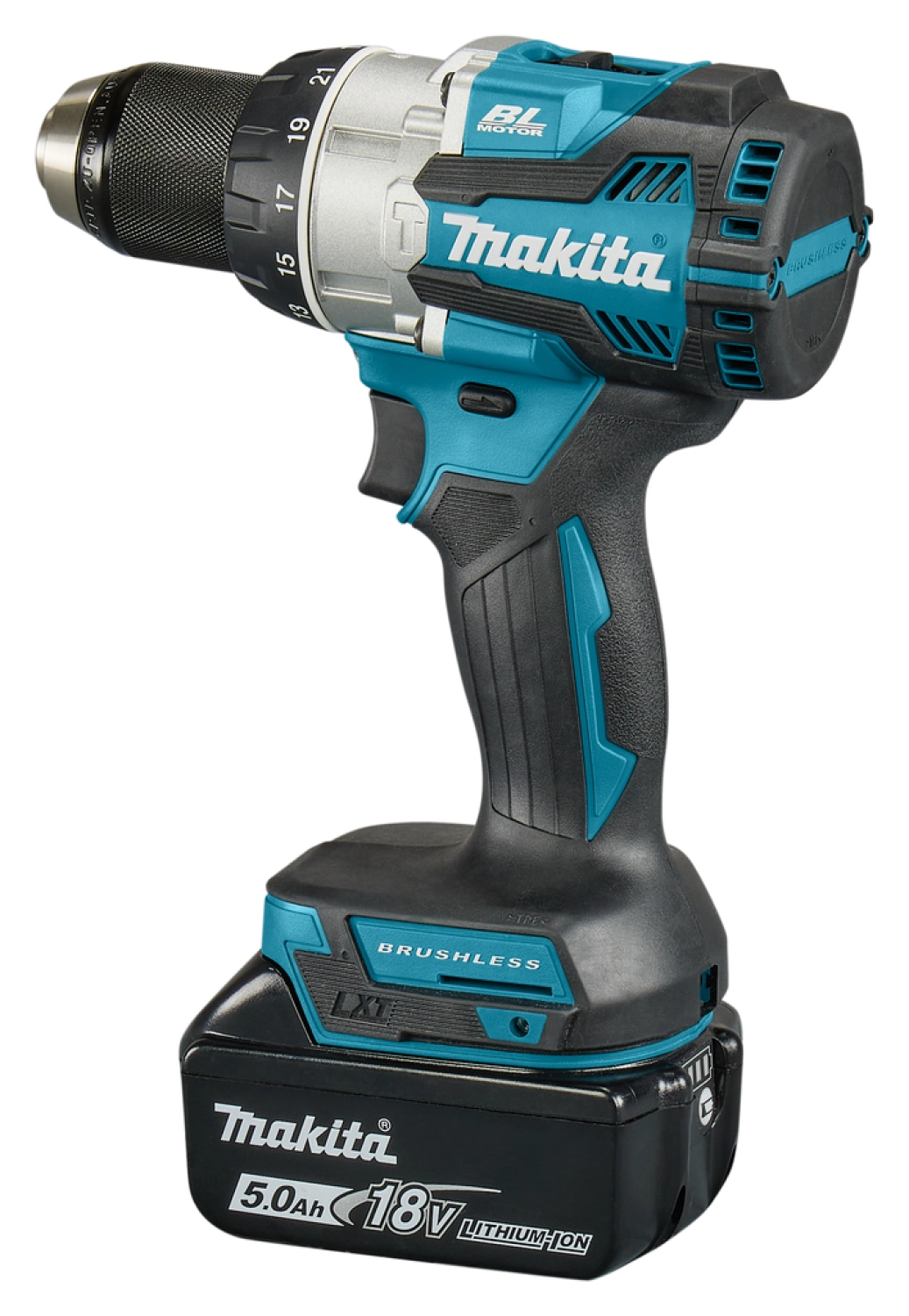 Makita DHP489RTJ LXT 18 V Li-ion accu Klopboor-/schroefmachine set (2x 5,0Ah)  in Mbox-image