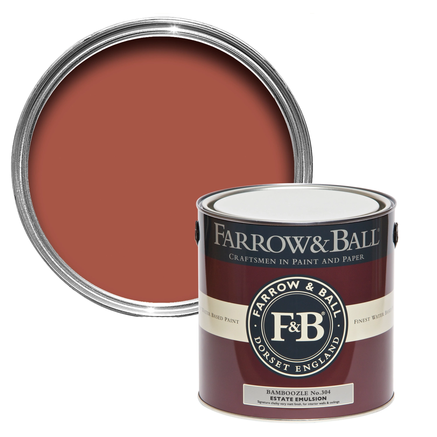 Farrow & Ball Estate Eggshell Bamboozle No. 304 - 5L-image