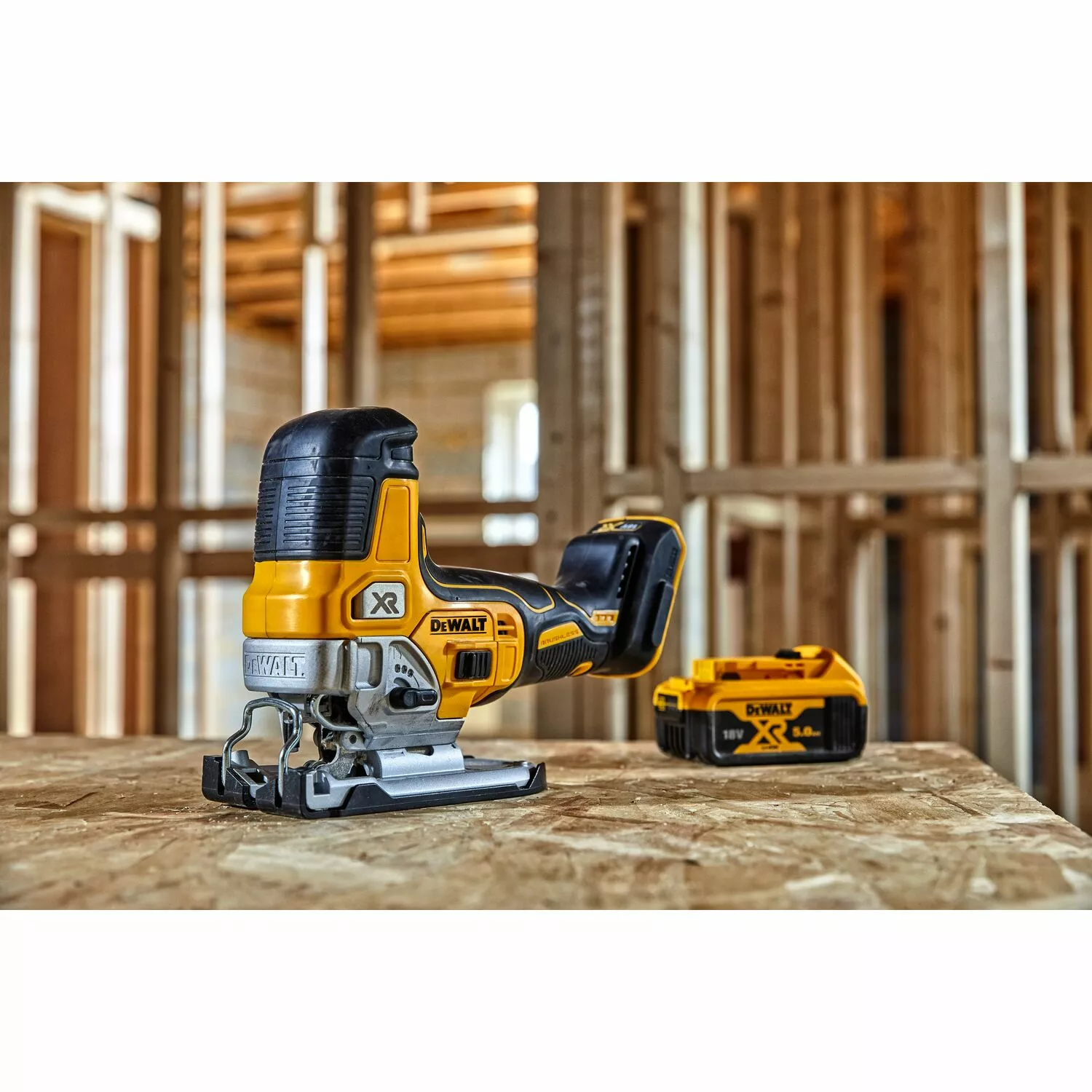 DeWALT DCS335N 18V Li-Ion XR Accu Decoupeerzaag body - 135mm - variabel-image