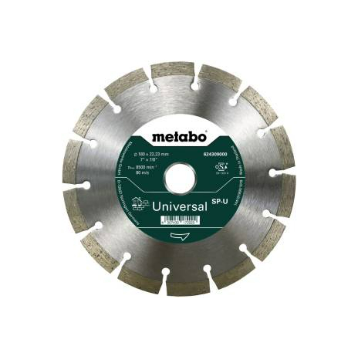 Metabo 624309000 Disque Diamond - 180 x 22,23 mm-image