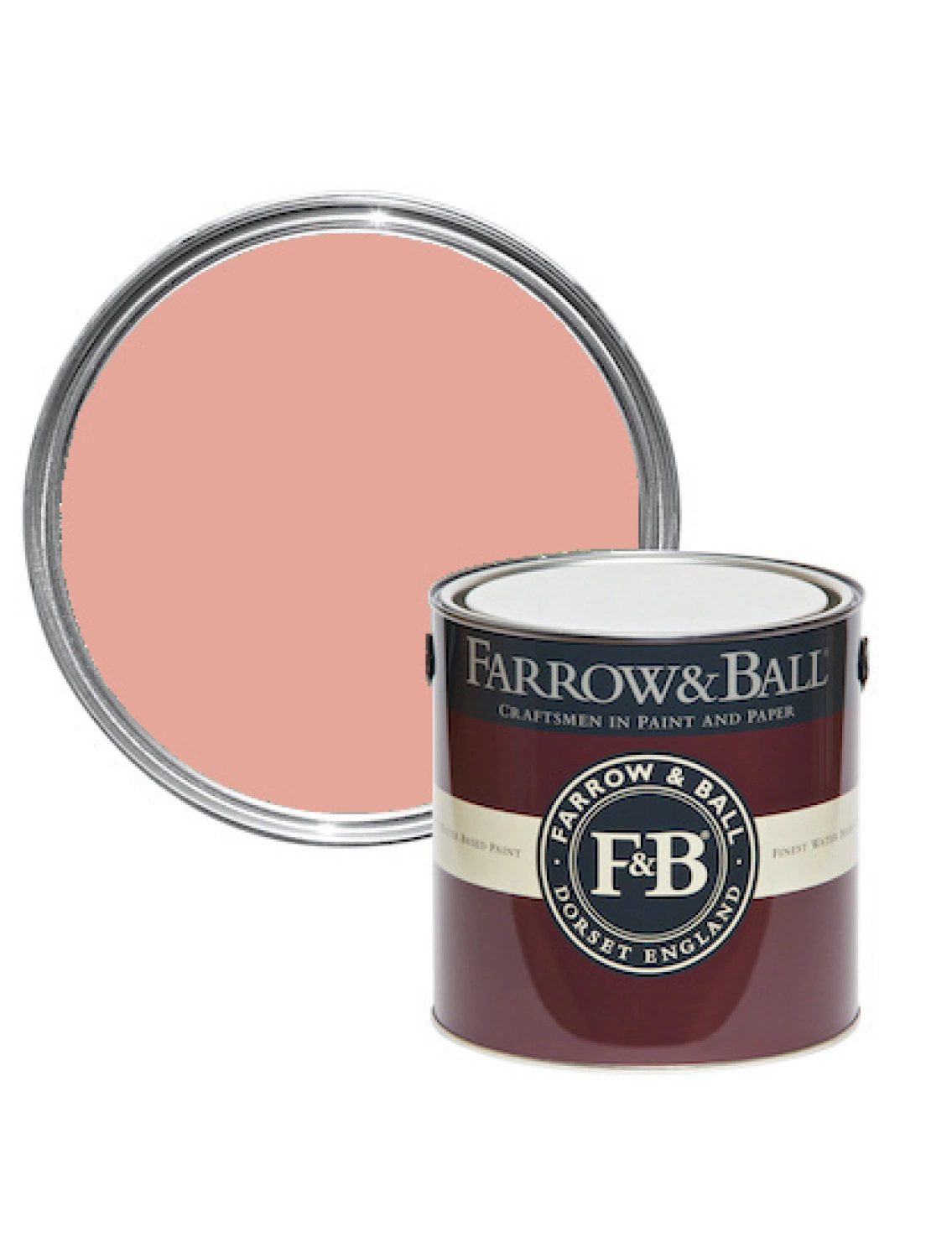 Farrow & Ball Exterior Eggshell Blooth Pink No. 9806 - 750ML 6 Year-image