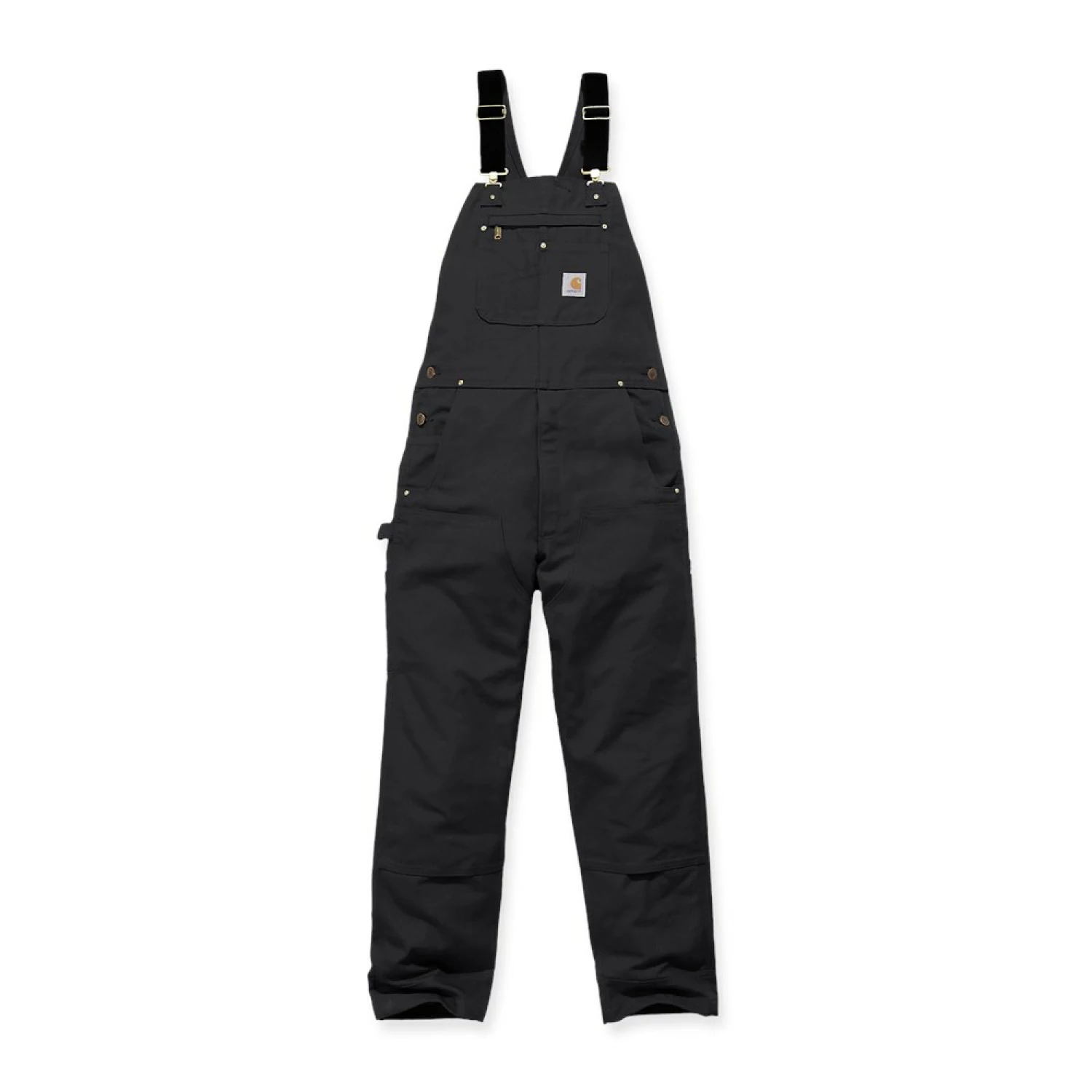 Carhartt 102776 -  Salopette Ultra Résistante - Homme - Créée Grâce Au Savoir-Faire Du Crew - W34/L32 - black-image