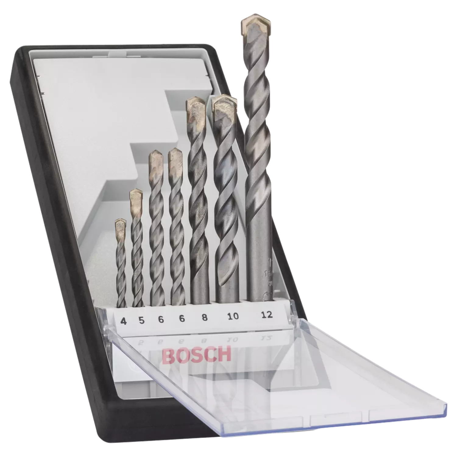 Bosch 2607010545 - Set 7 pièces foret à béton Robust Line CYL-3, 4; 5; 6; 6; 8; 10; 12 mm