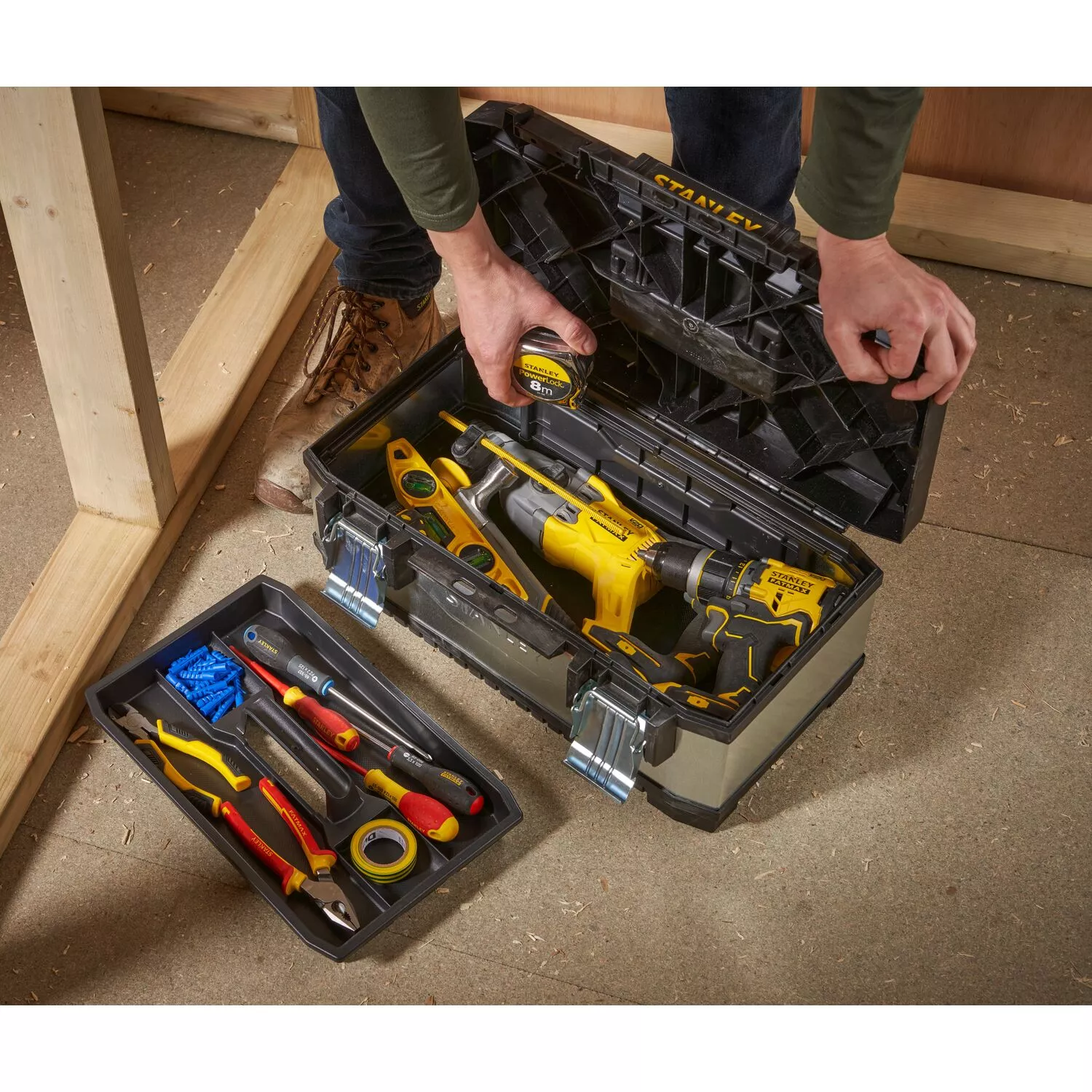 Stanley 1-95-618  Coffret à outils MP Galva 20 »-image