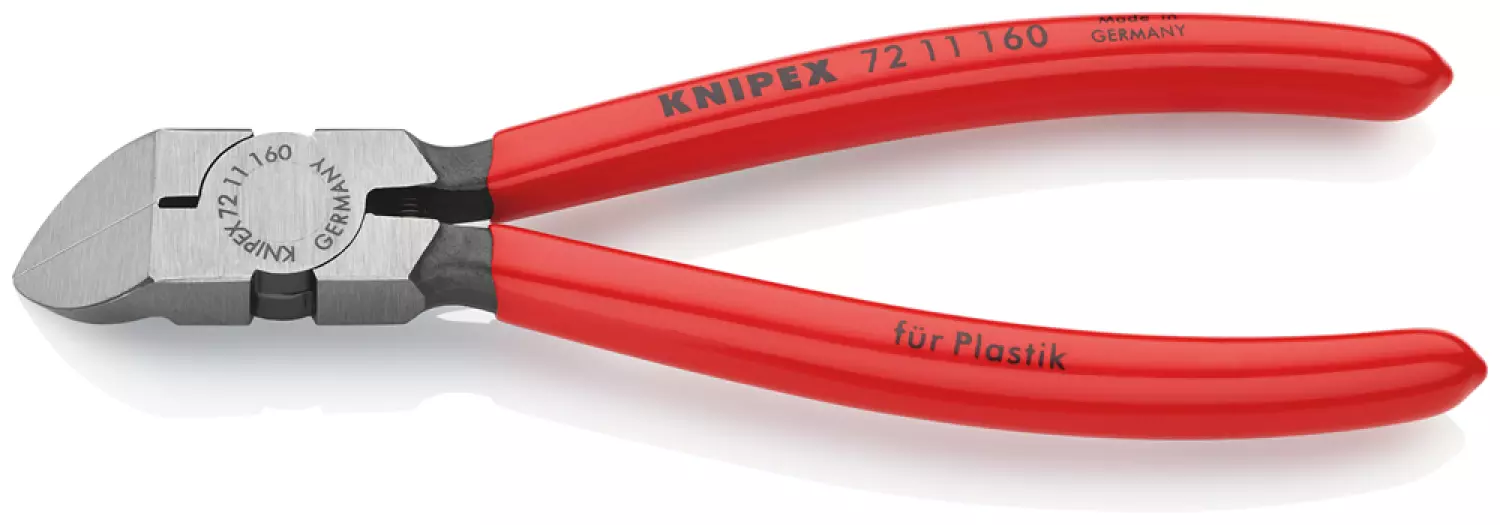 Knipex 7211160 Zijsnijtang voor kunststof - 160mm-image
