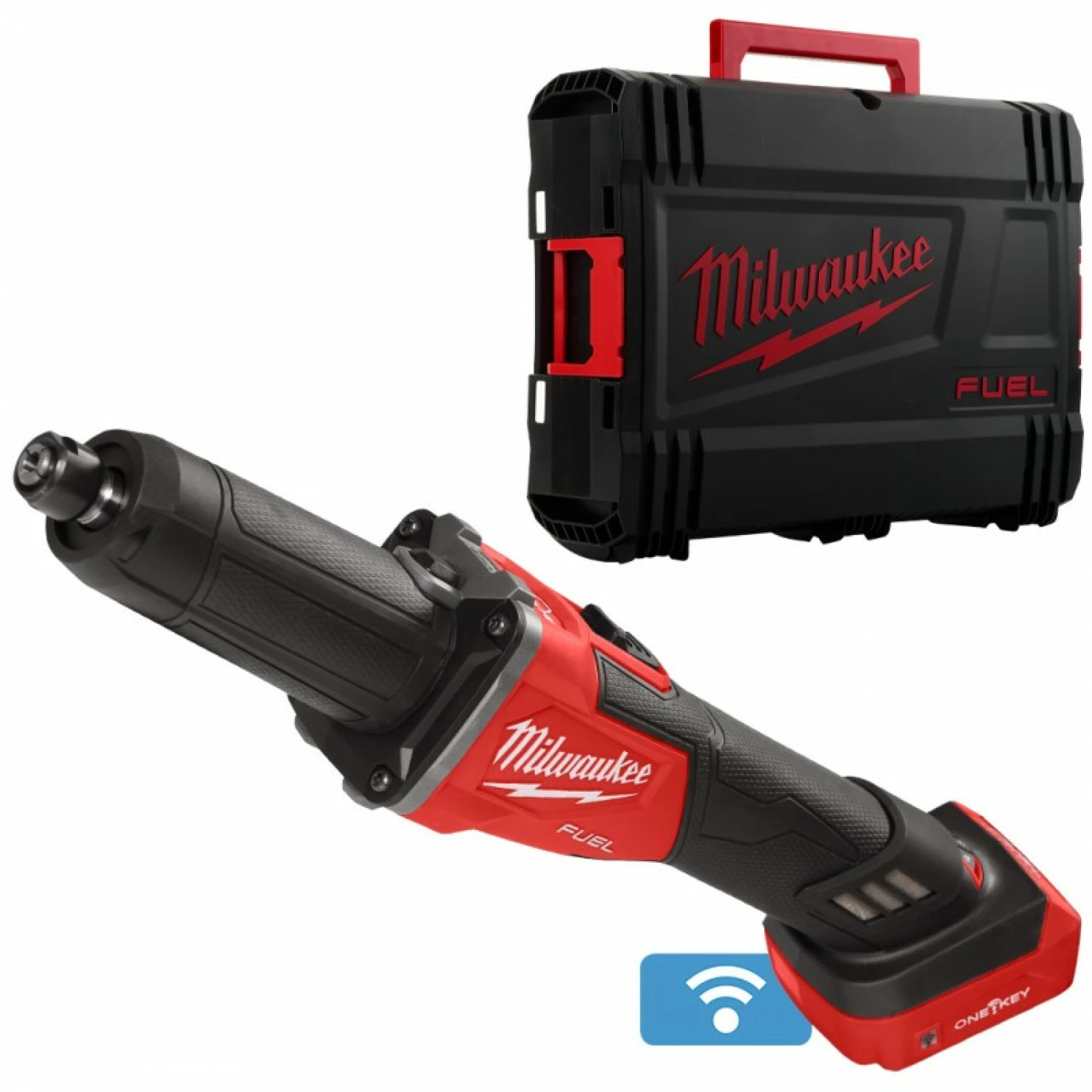 Milwaukee M18 FUEL™ ONE-KEY™ rechte stiftslijper met RAPIDSTOP™ en schuifschakelaar-image