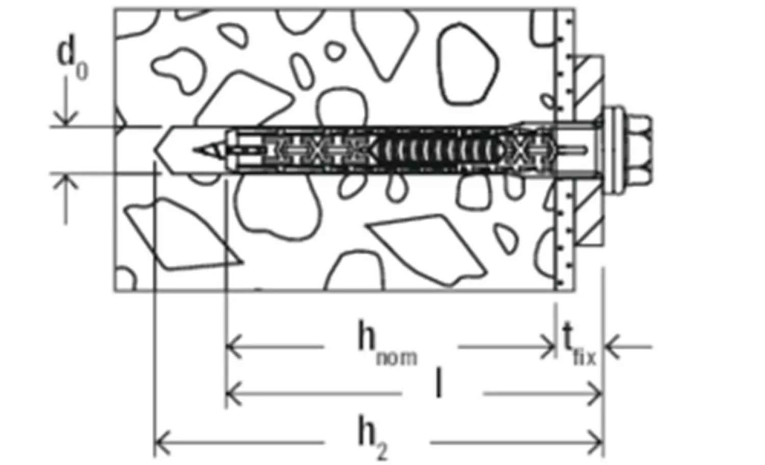 Fischer 562170 Constructieplug DuoXpand - zeskant kop - 10 x 140 FUS (50st)-image