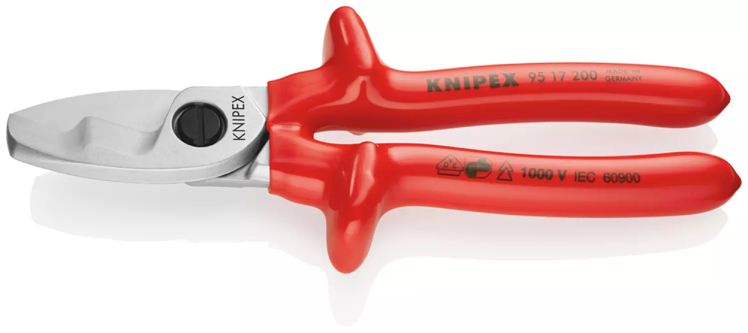 Knipex 95 17 200 - Coupe-câbles à double tranchants-image