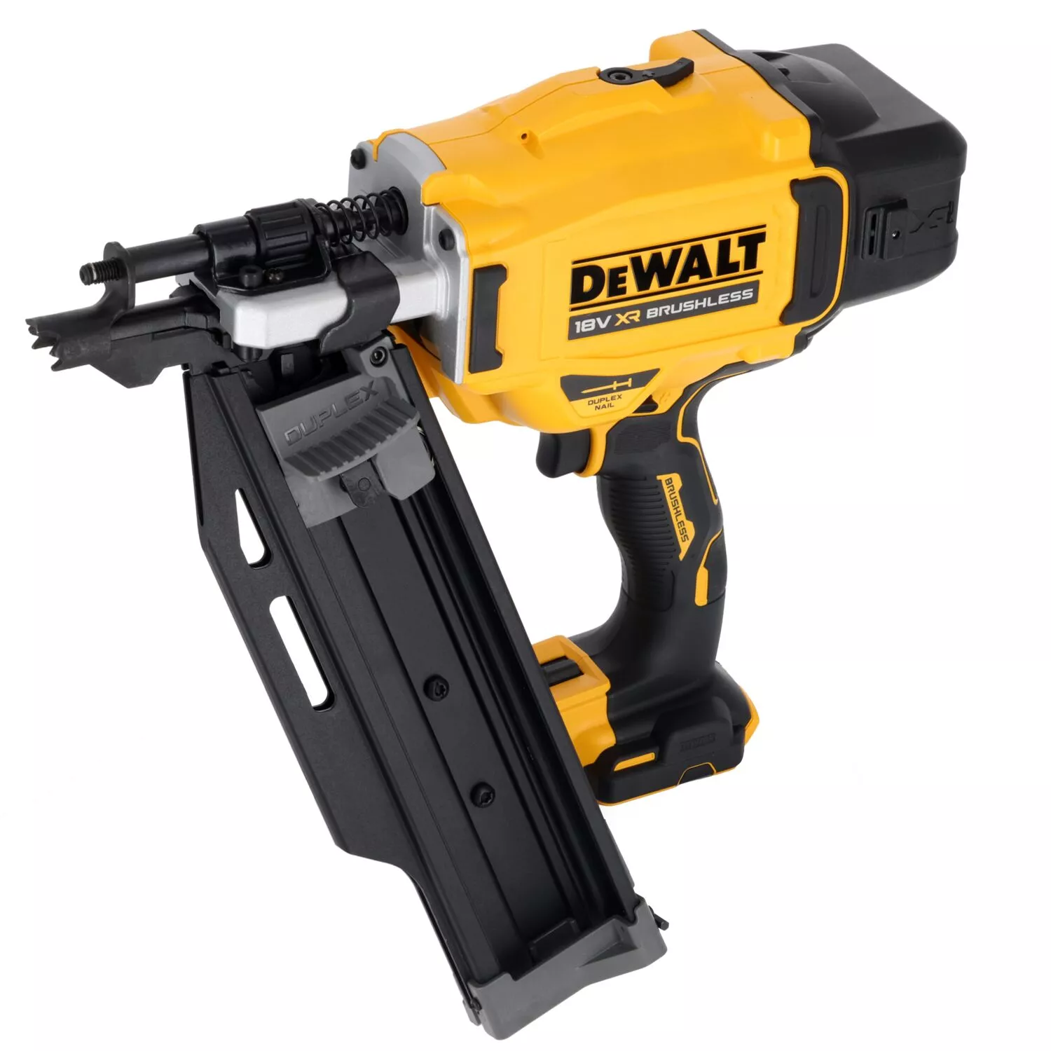 DeWALT DCN910N-XJ Agrafeuse de chantier sans fil 18 V XR 57/70 mm - (8D) 76/89 mm - (16D) 2,8 x 60 mm-image
