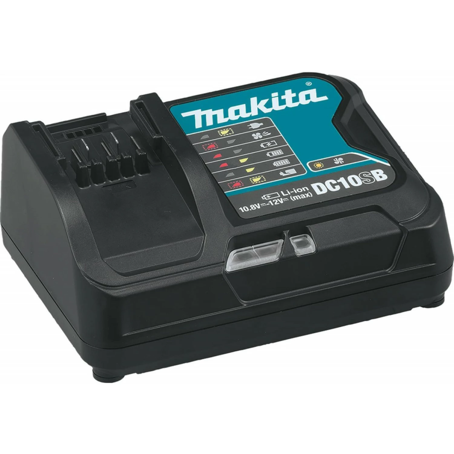 Makita DC10SB Chargeur de batterie coulissante Li-ion 10,8 V-image