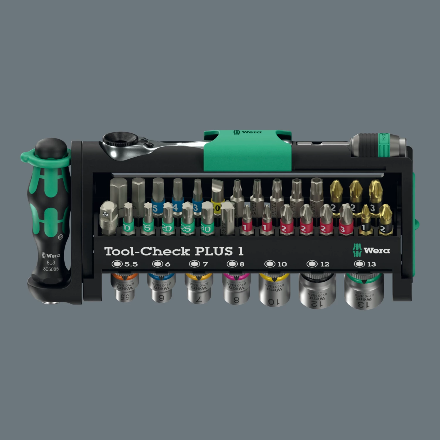 Wera 05049055001 Tool-Check PLUS 1 Jeu d'outils dans Tool-Check - 39 pièces-image