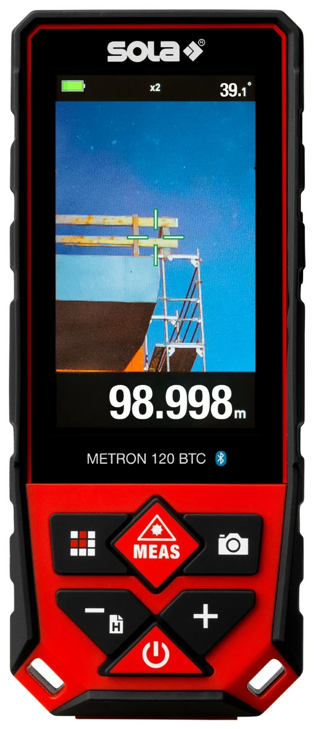 Sola METRON 120 BTC Afstandsmeter in tas - Bluetooth - 120m - IP65-image