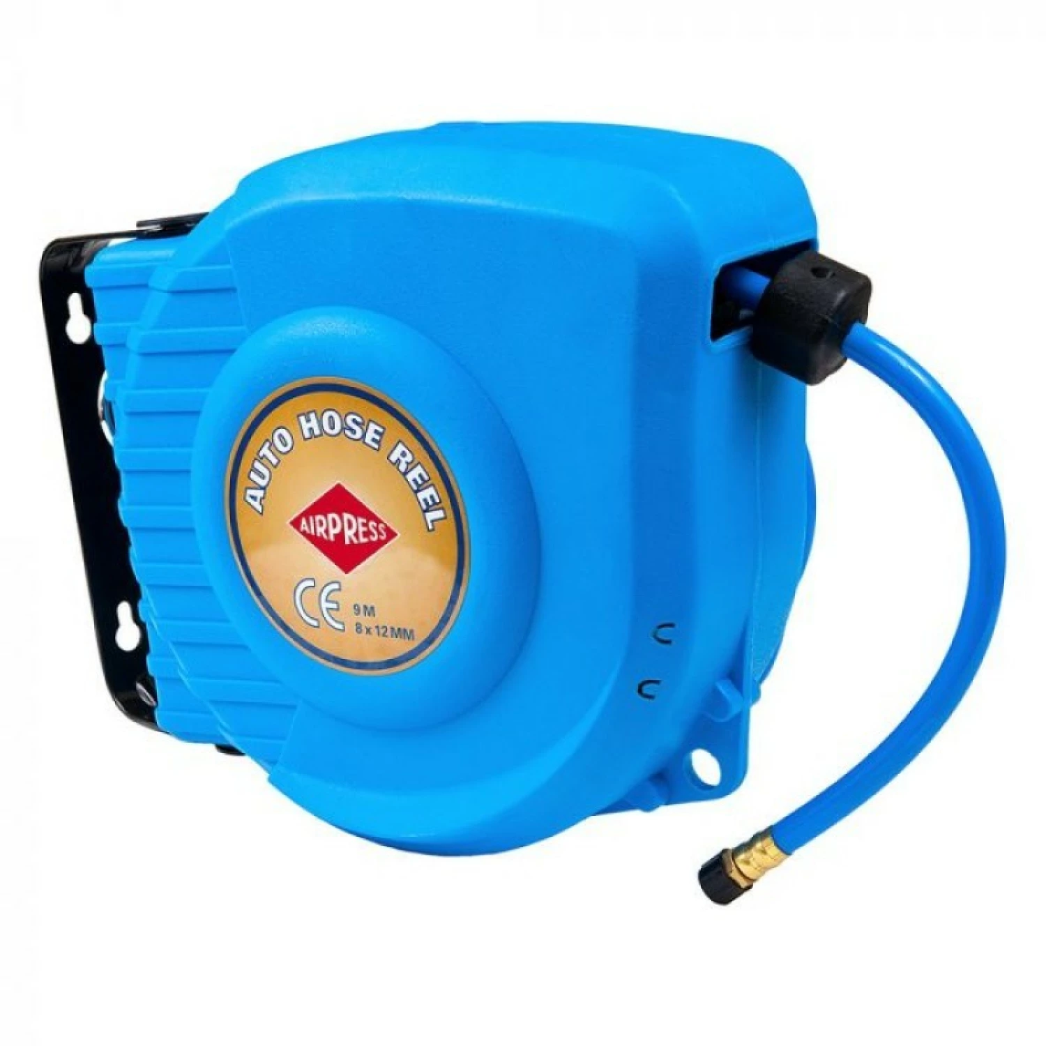 Airpress 46576 Wandslanghaspel PU - 8 x 12mm - 9m - 8 bar - 1/4"-image