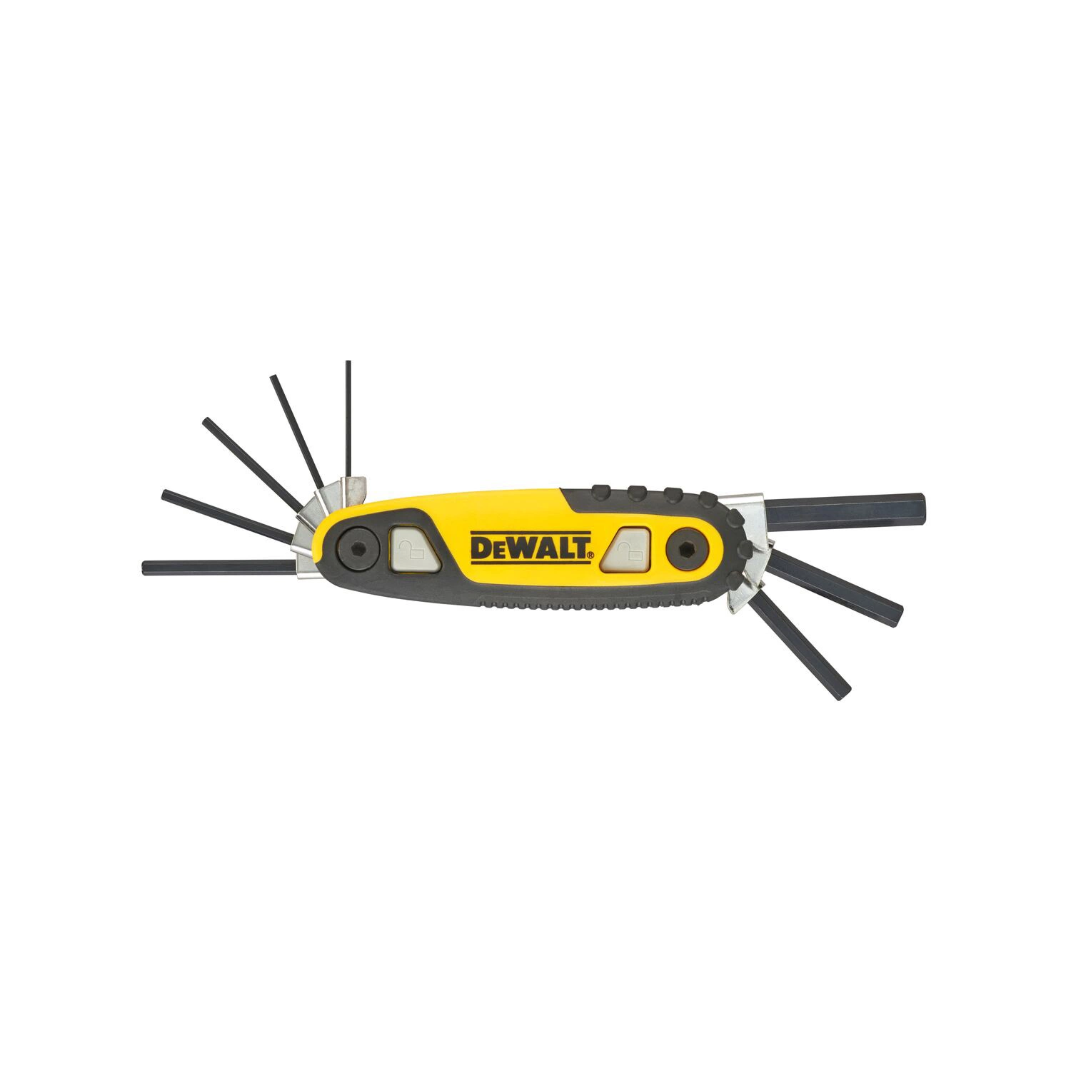 DeWALT DWHT0-70263 8-delige Inbussleutelset - Hex - 1,5-8mm - vouwbaar-image