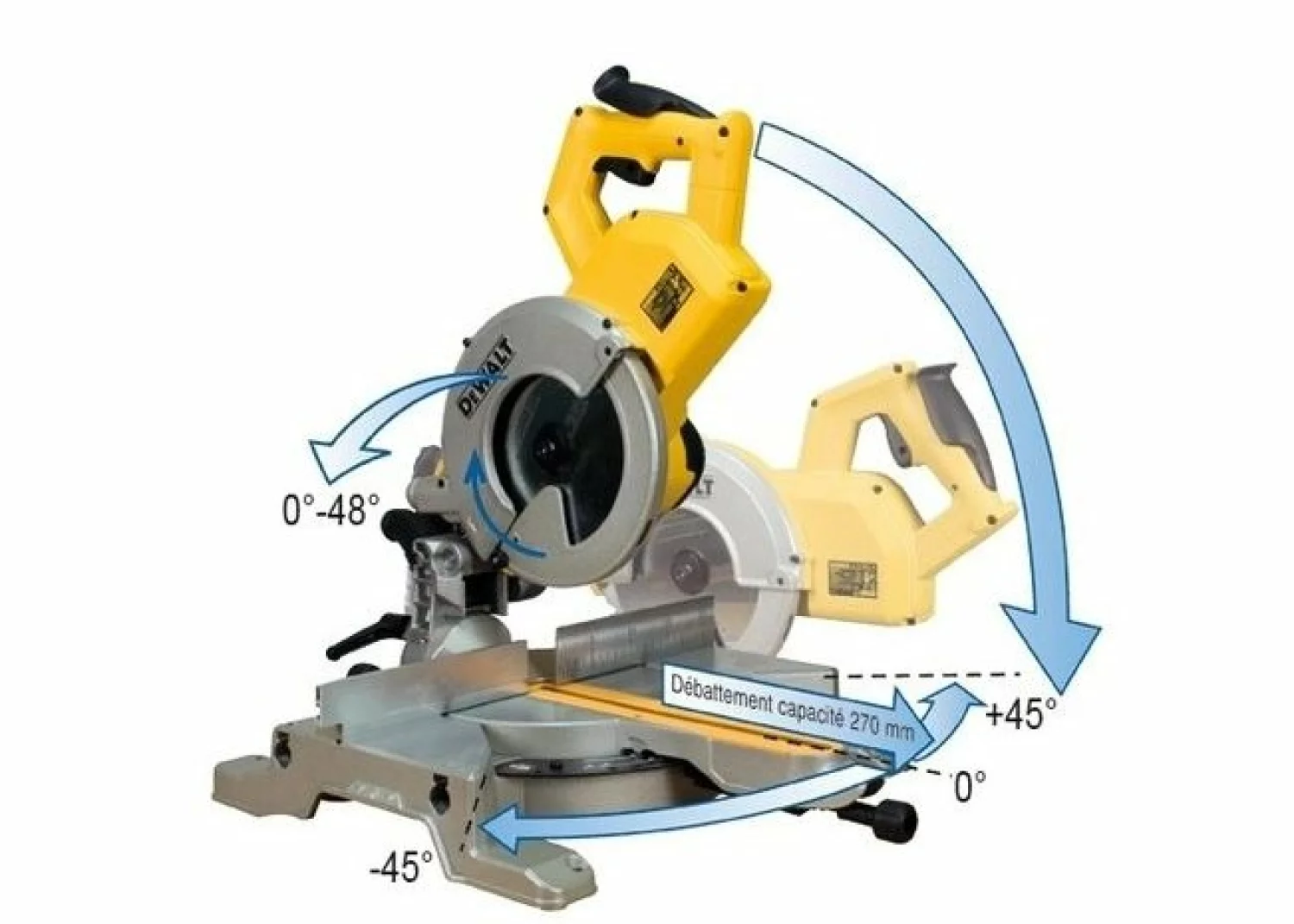 DeWALT DWS777 Afkortzaag met XPS zaaglijnindicator - 1800W - 216 x 30mm-image