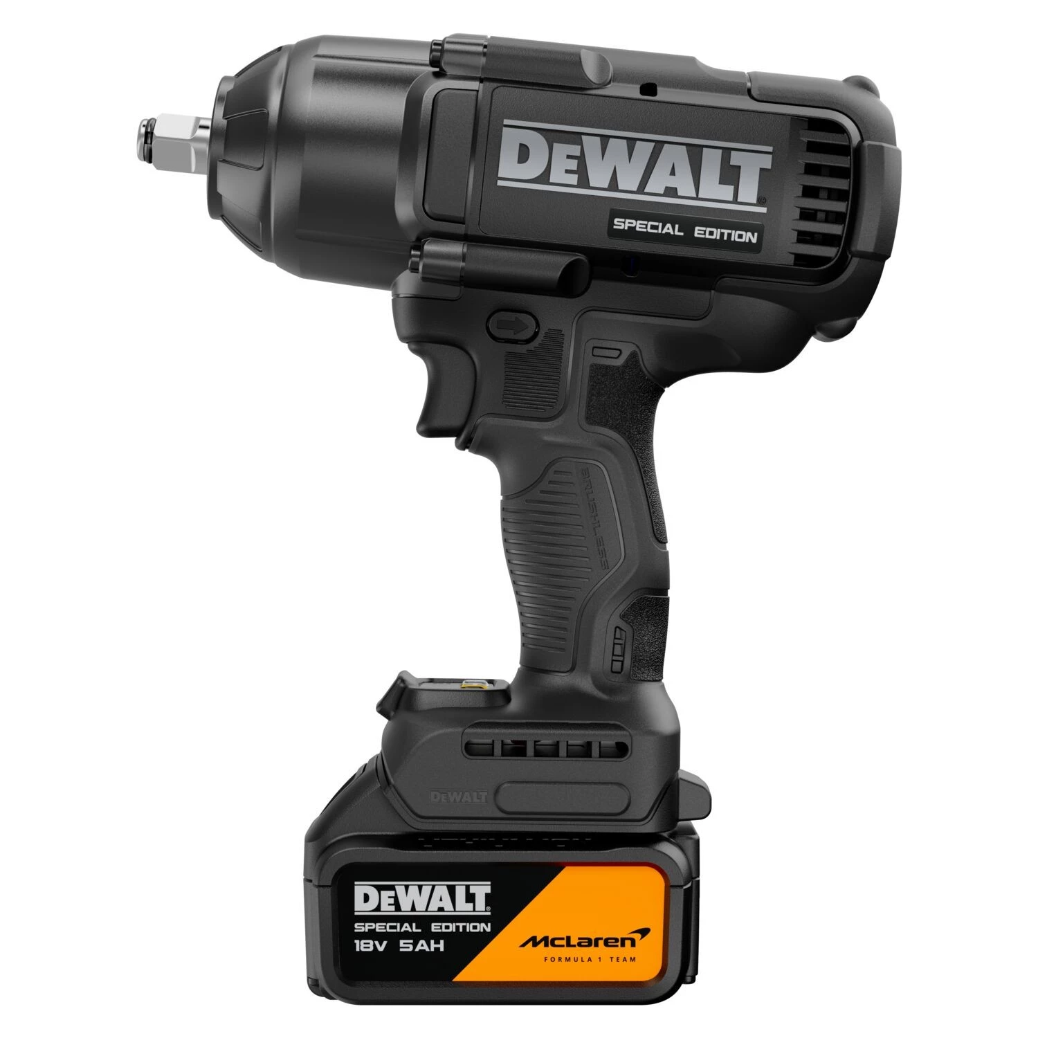 DeWALT X MCLAREN DCF99MP2T-QW Kit de clé à chocs sans fil 18 V XR 1/2''  (2 batteries 5,0 Ah + chargeur)-image