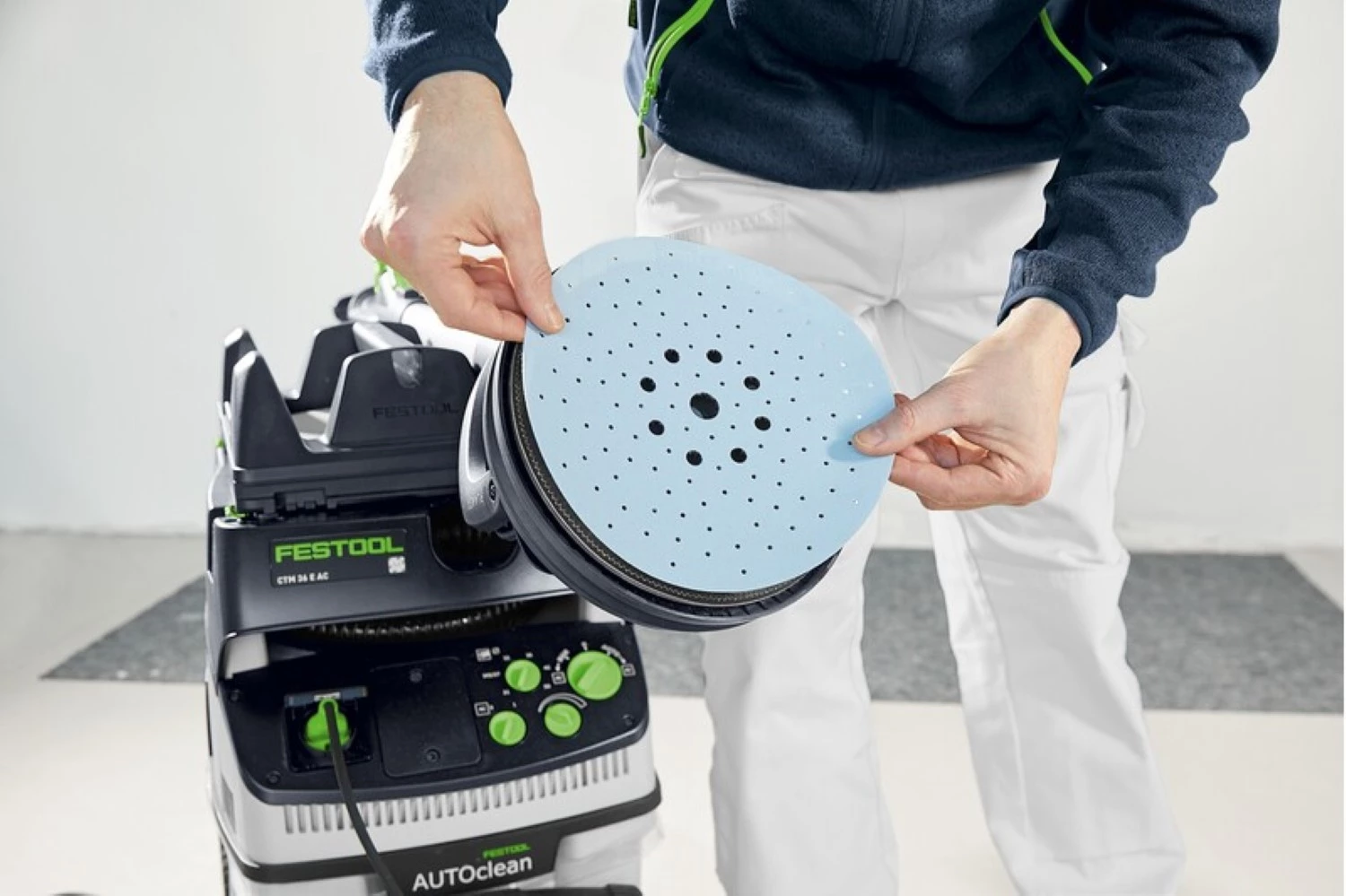 Festool LHS2-M 225EQ/CTM 36-Set Kit de ponceuse à long manche et d'aspiration des poussières-image