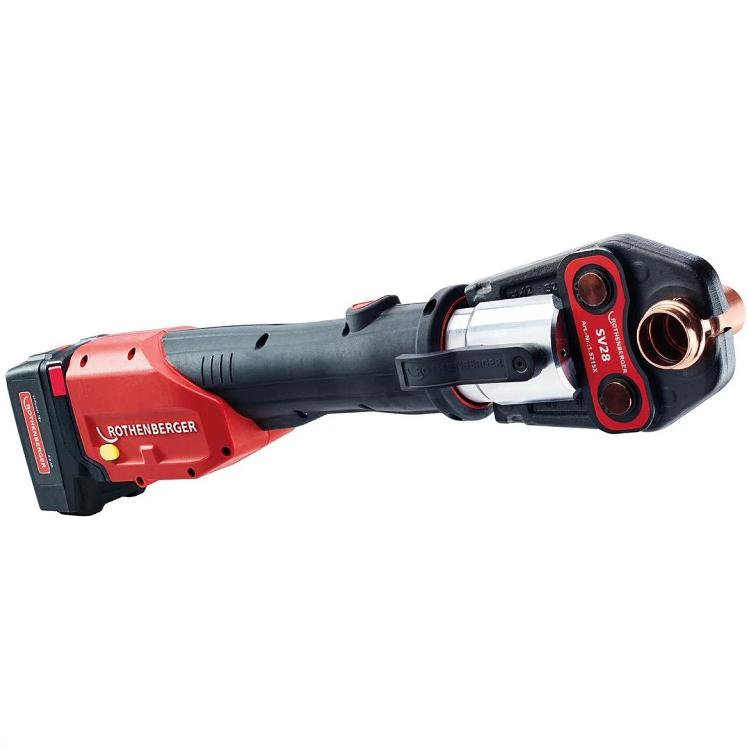 Rothenberger Romax 4000 Basic 18V Li-ion accuperstang set (1x 2.0Ah + 1x 4.0Ah accu) in koffer-image