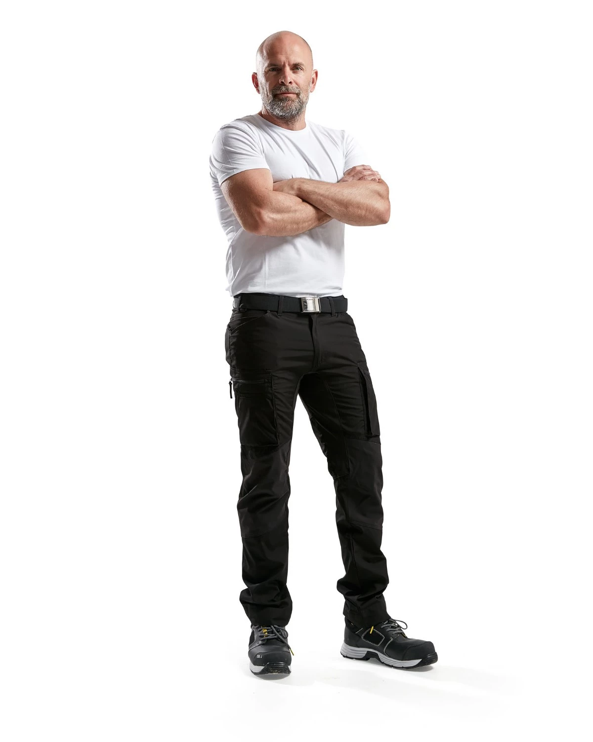 Blåkläder 1459 Pantalon de travail extensible - noir - taille 52 (L)-image