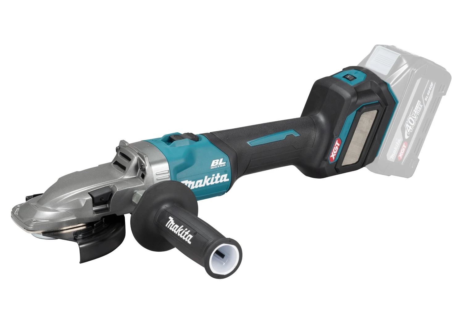Makita GA055GZ XGT 40V Max Li-Ion accu haakse slijper body - 125mm - met platte kop-image