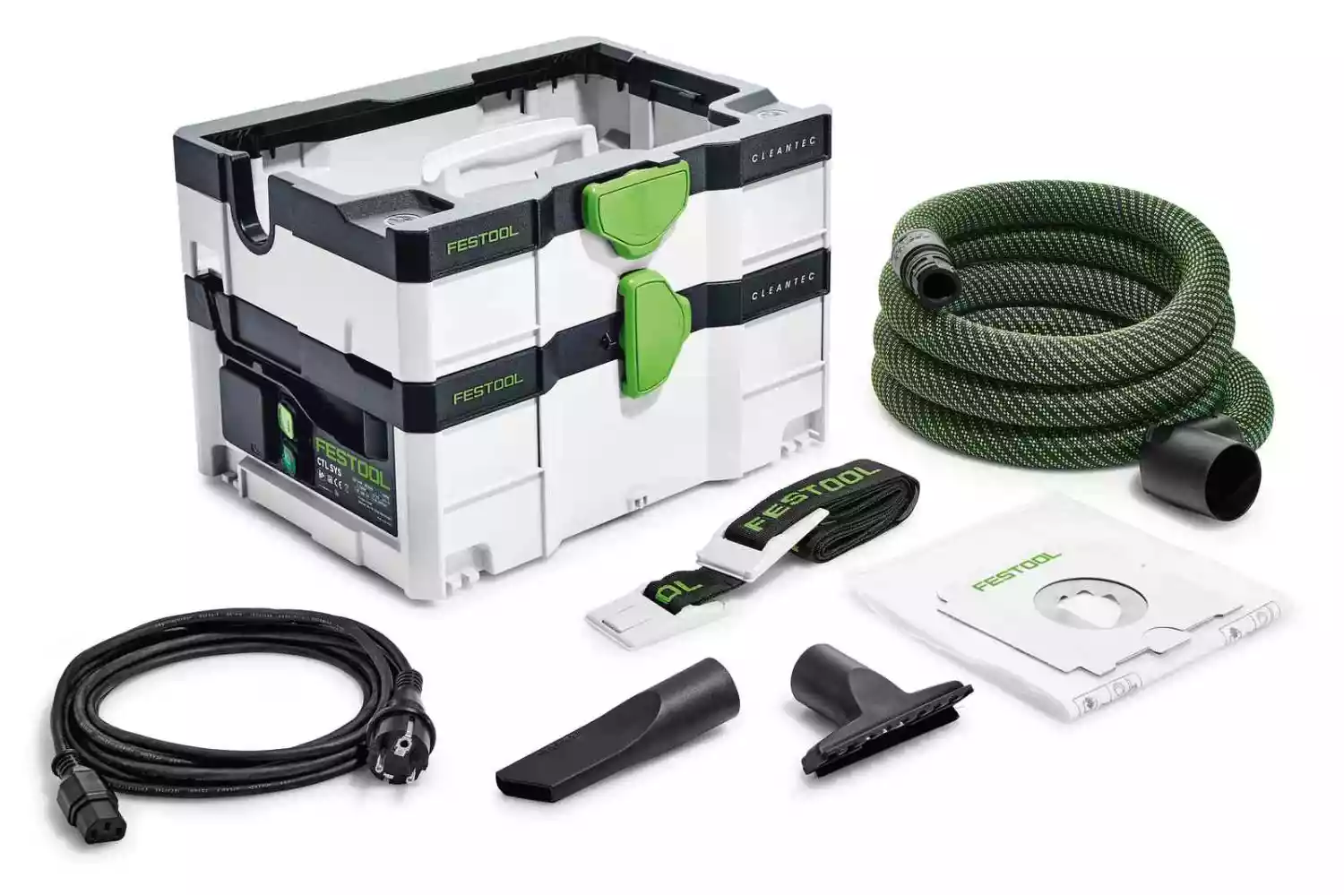 Festool CTMC SYS I-Basic 36V (2x18V) Li-Ion accu stofzuiger - M-klasse - 2400l/min-image