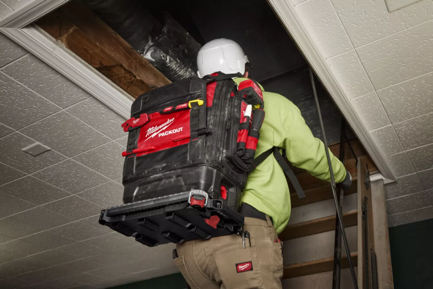 Milwaukee 4932498633 PACKOUT™ Gereedschapsrugzak Structured - 24 vakken - 630 x 430 x 230mm-image