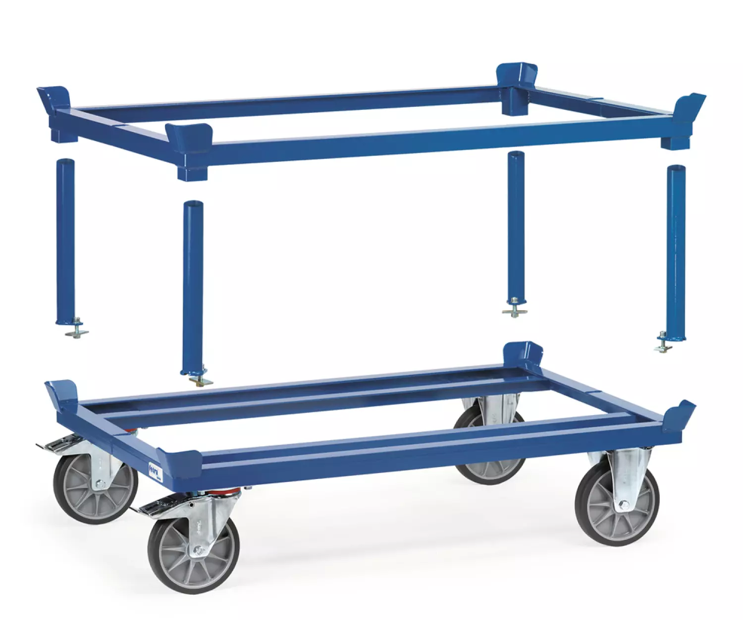 Fetra 22801 Transport trolley met TPE wielen - 1210x810mm-image