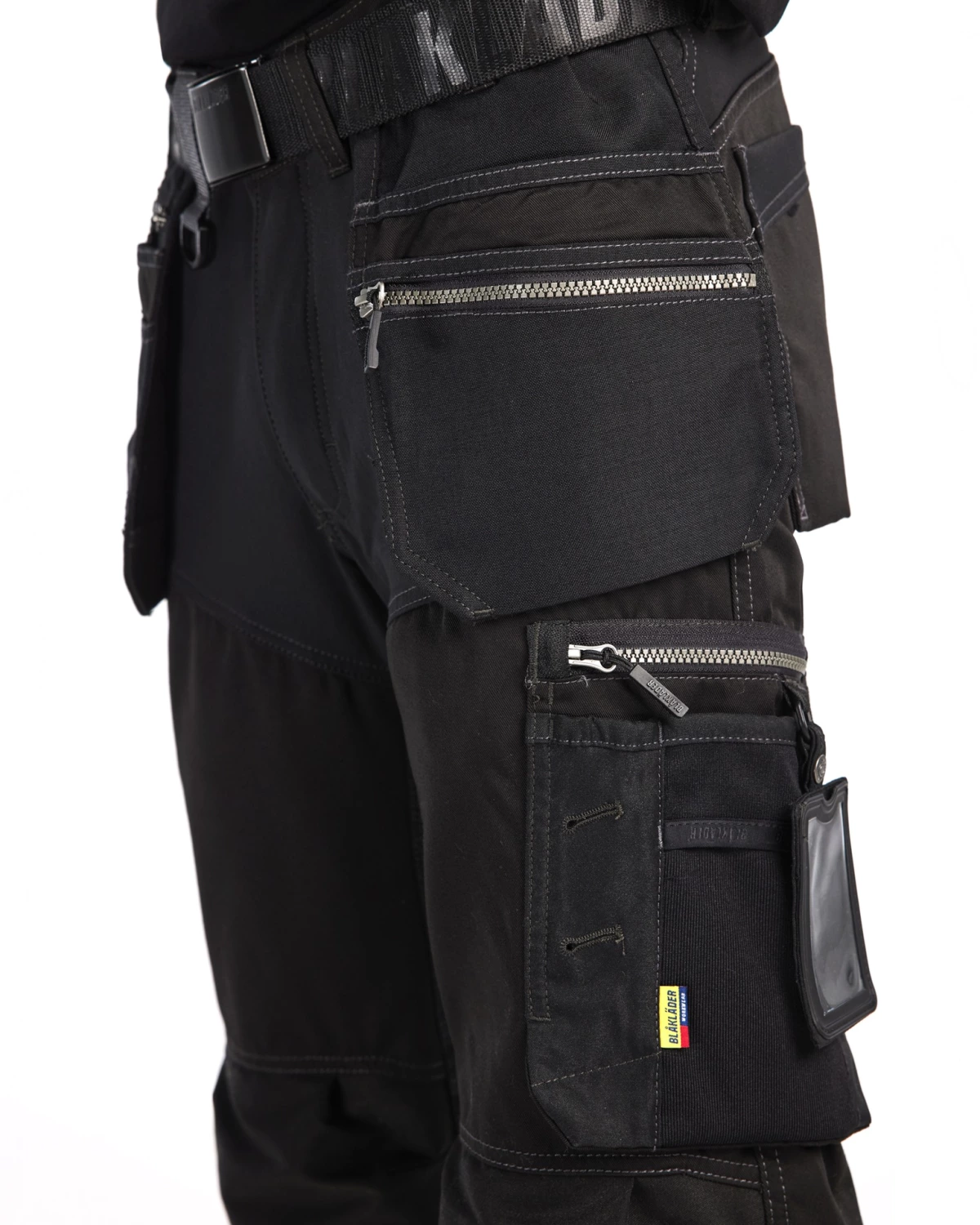 Blåkläder 159918609900C56 Pantalon de travail avec panneaux extensibles et poches pour clous - C56-image