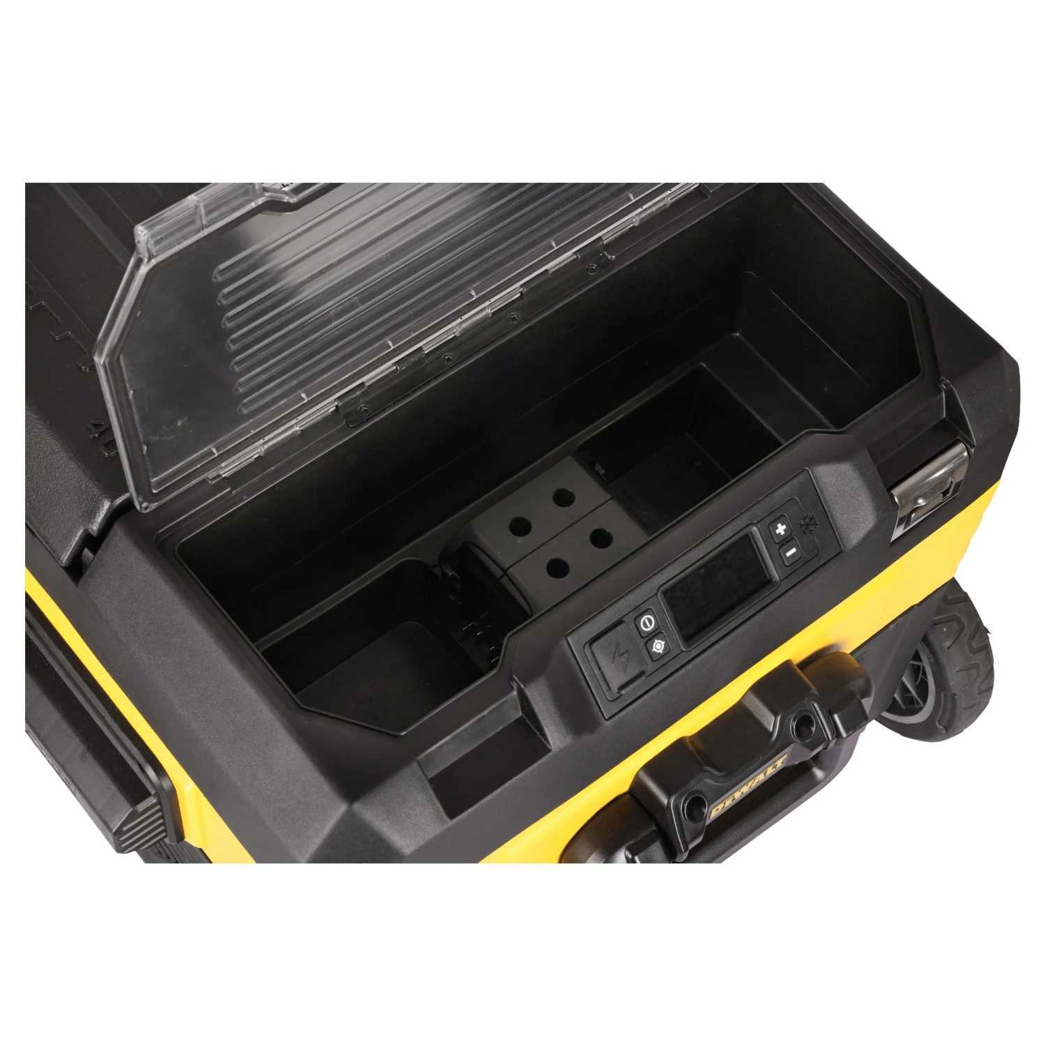 DeWALT DXCB300E Glacière électrique à deux zones sur roulettes - 30 L