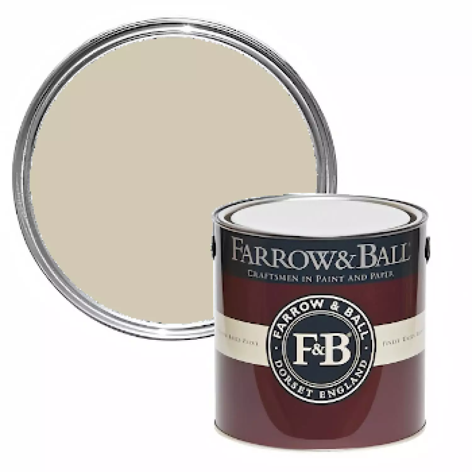 Farrow & Ball Estate Eggshell Turret White No. G2 - 750ml-image