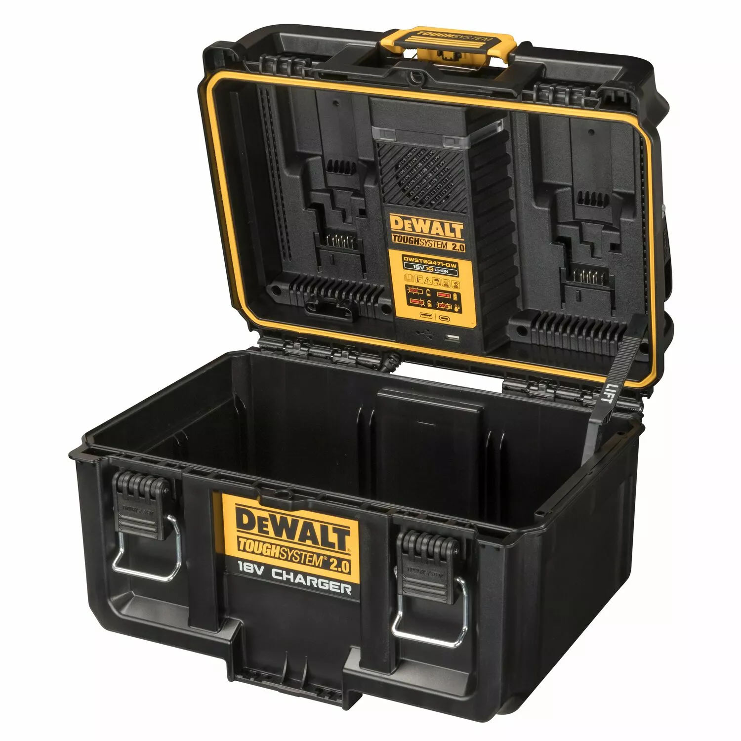 DeWALT DWST83471 ToughSystem 2.0 Coffret/Chargeur de Batterie-image