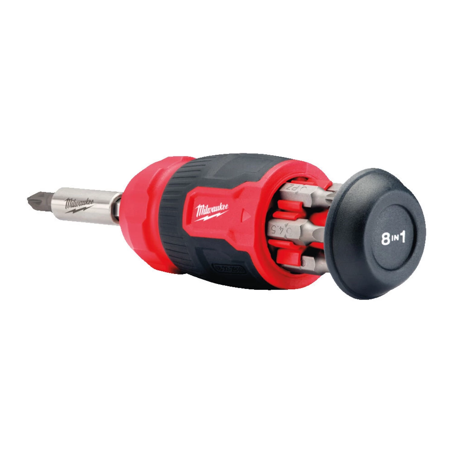 Milwaukee 4932492807 Bitschroevendraaier - 8 in 1 compacte multi-bit-image