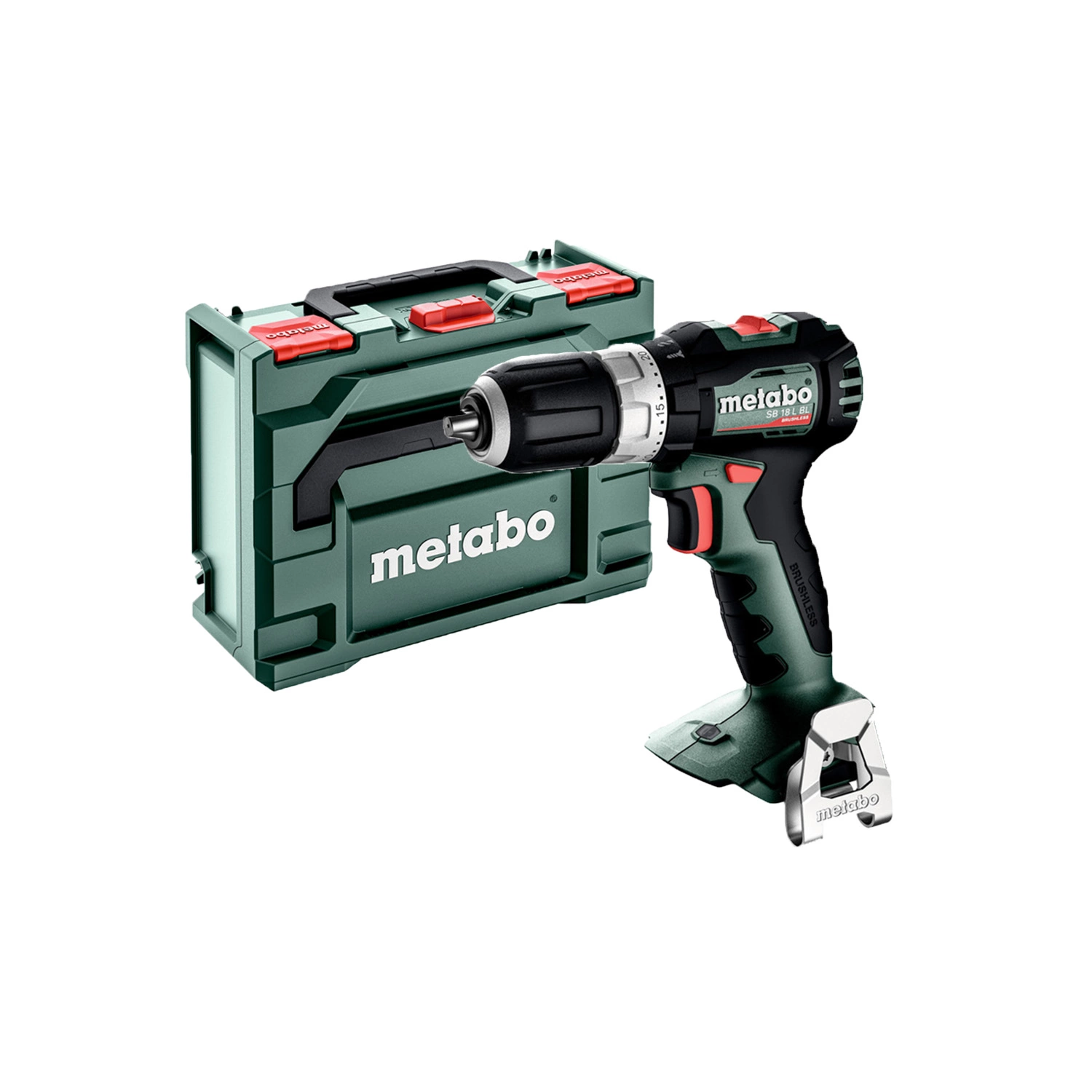 Metabo SB 18 L BL 18V Li-ion perceuse-visseuse à percussion sans fil en MetaBox - 65Nm-image