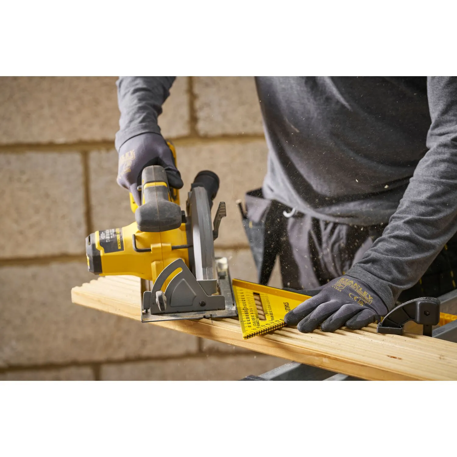 Stanley STHT46012-0 Meetdriehoek - ABS - 18cm