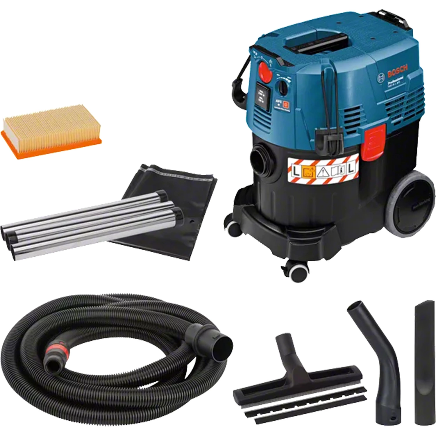 Bosch GAS 35 L AFC - Aspirateur eau et poussière - 1380W - Classe L - 35L-image