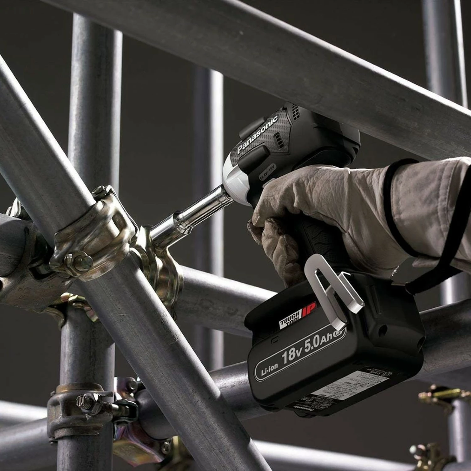 Panasonic EY75A8X - Clé à choc sans fil Li-Ion 14.4-18V (machine seule) - 205 Nm - 1/2" - moteur brushless-image