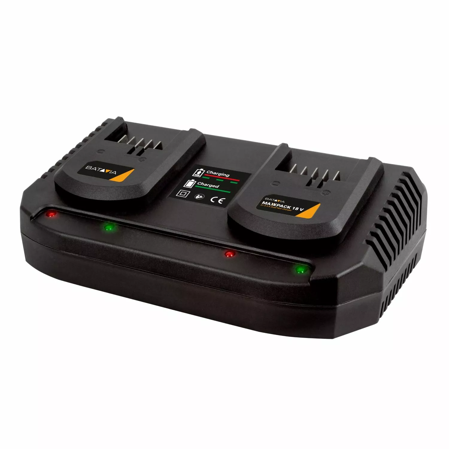 Batavia 7063910 Maxxpack 18V Li-Ion batterie duo chargeur - 3.5Ah-image