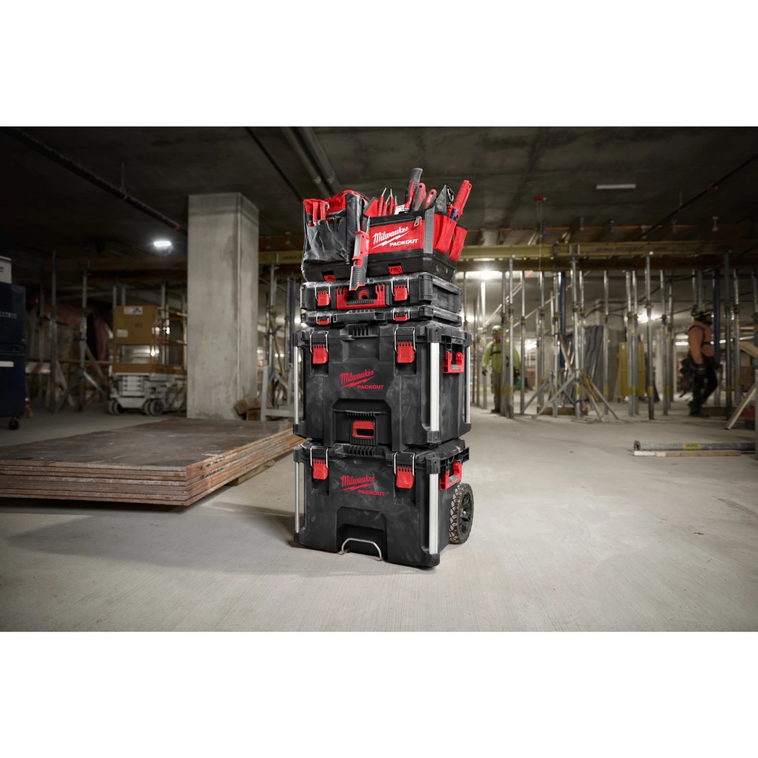 Milwaukee 4932501784 PACKOUT XL Toolbox Gereedschapskoffer met handvat-image