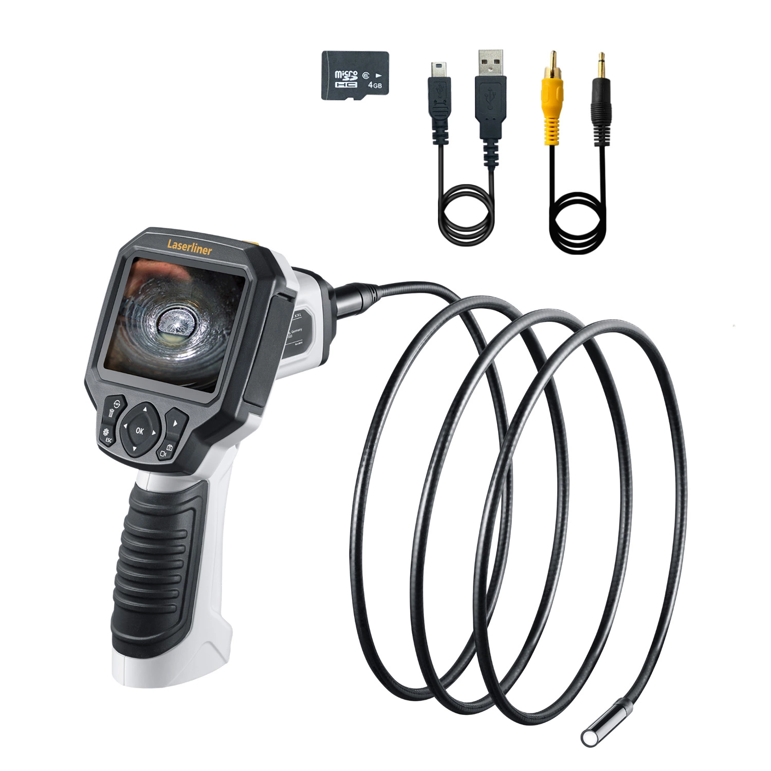 Laserliner VideoScope XXL Inspectiecamera - 9mm x 5m - 640 x 480px - 4GB-image