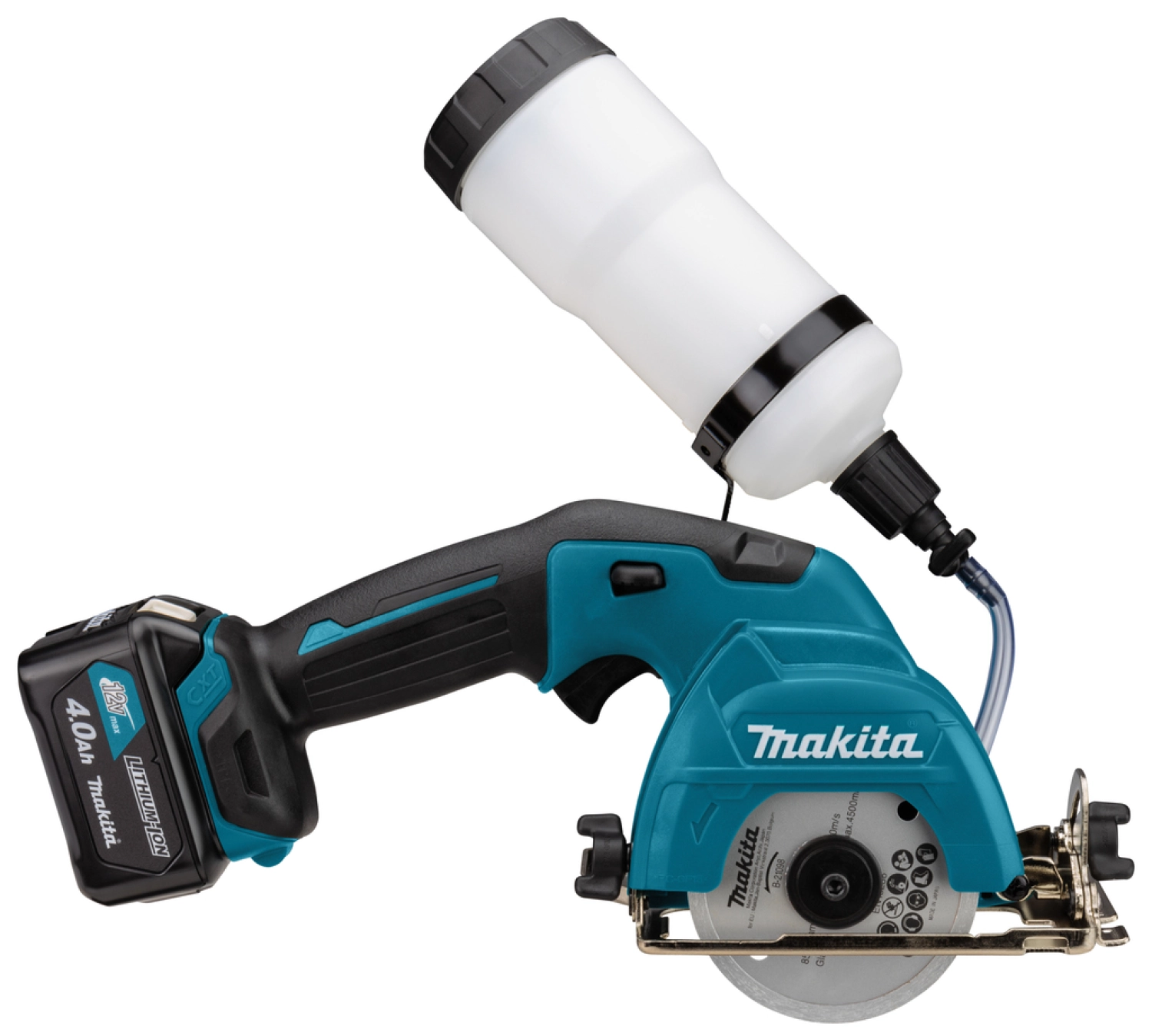 Makita CC301DSMJ Scie à diamant sans-fil - 10,8V Li-ion - 2 batteries 4,0 Ah - MAKPAC - 85 mm-image