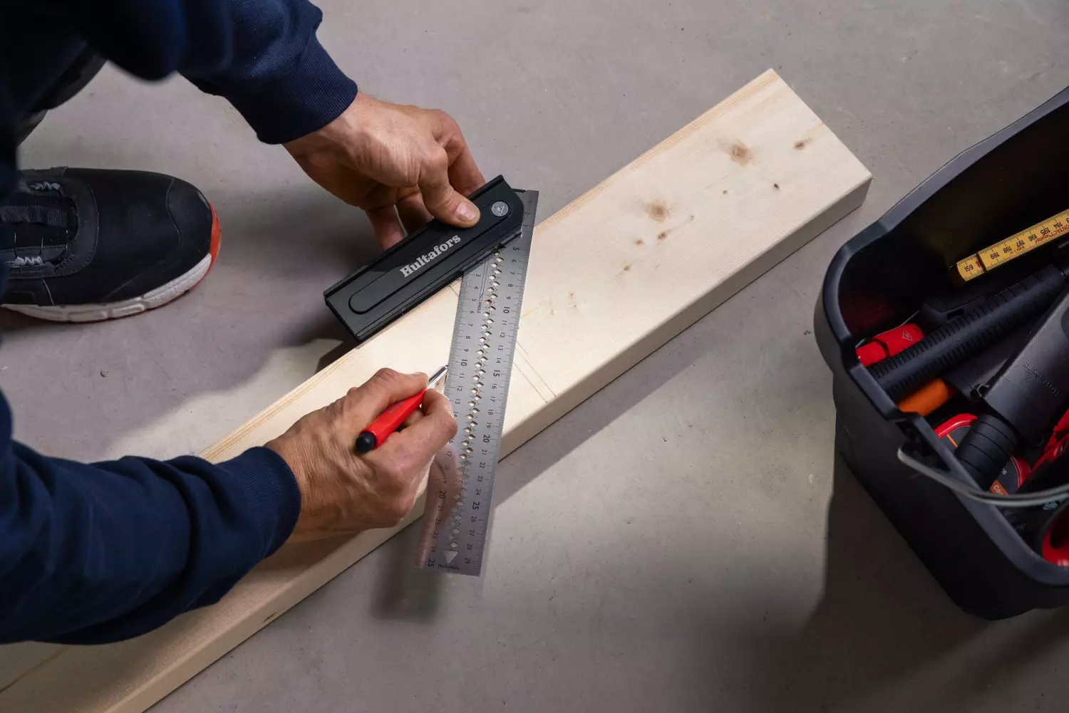 Hultafors Quattro 270 Instelbare winkelhaak - 270mm-image