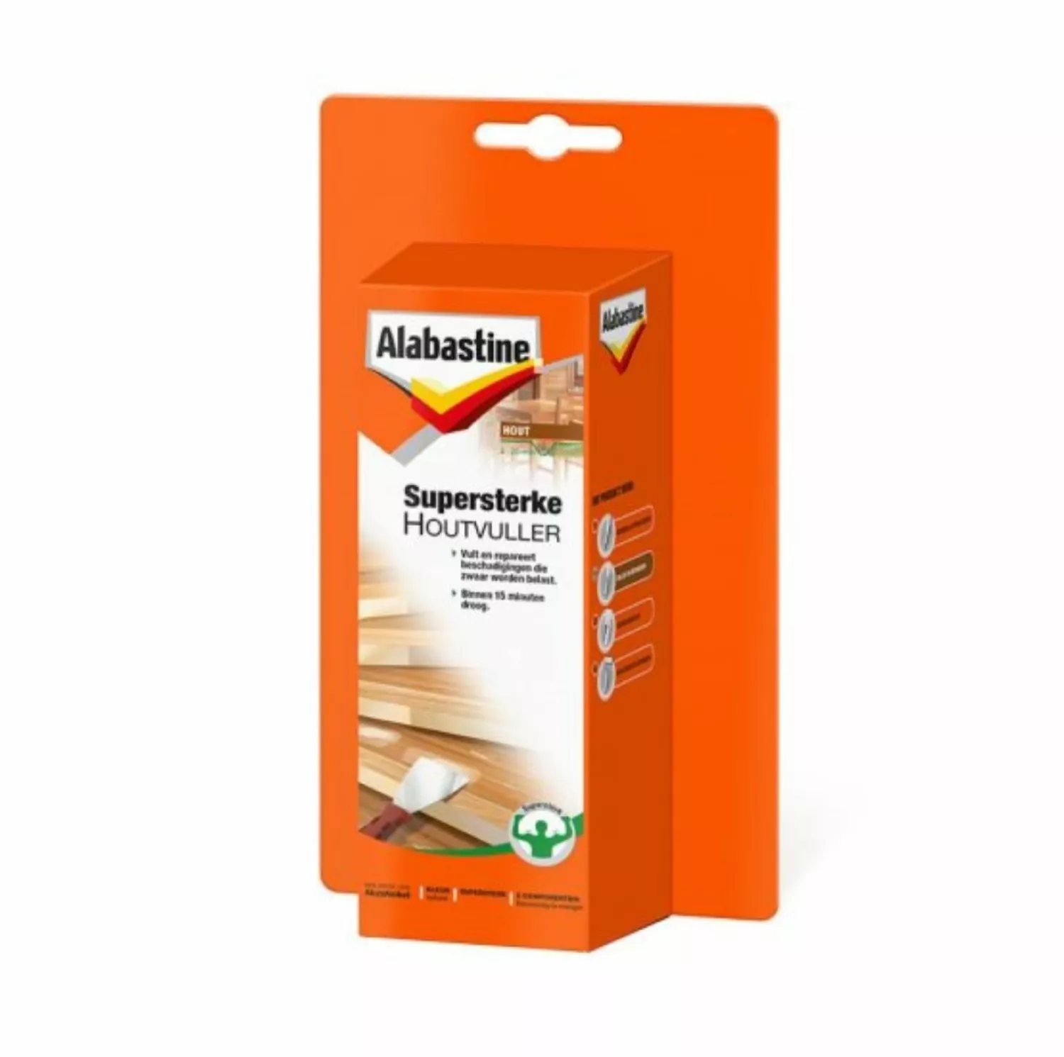 Alabastine Supersterke Houtvuller - Pasta - Naturel - 200g-image