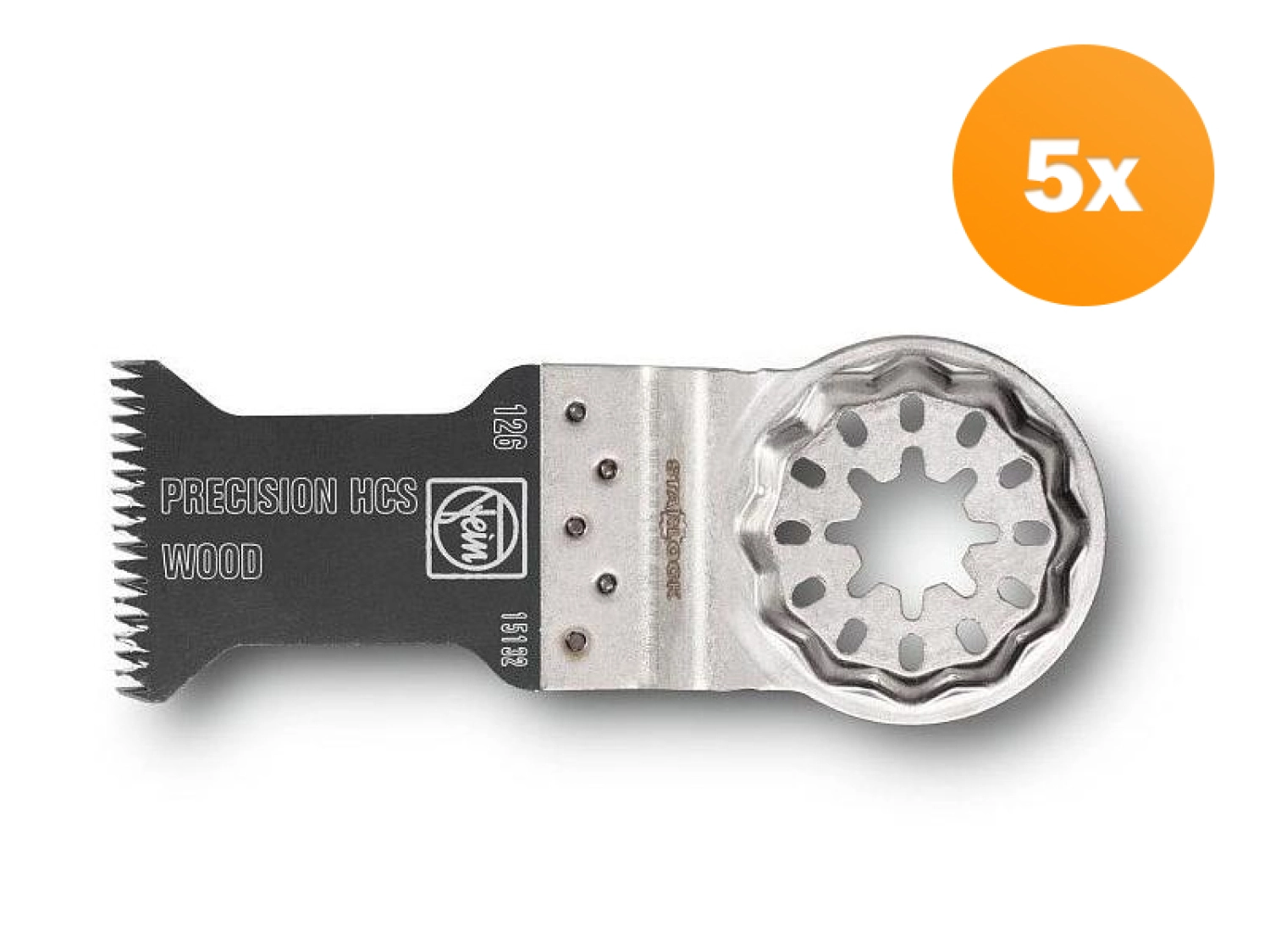 Fein 63502126230 E-Cut universeel zaagblad (5st) - SL - 50 x 35mm (126)-image
