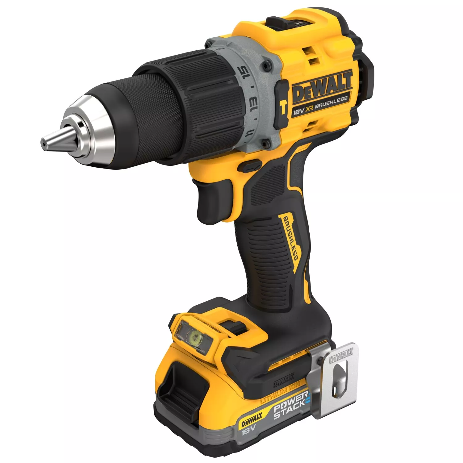 DeWALT DCD805E2T-QW 18V Li-ion XR Accu klopboor- /schroefmachine G3 set (2x Powerstack Accu) in TSTAK koffer-image