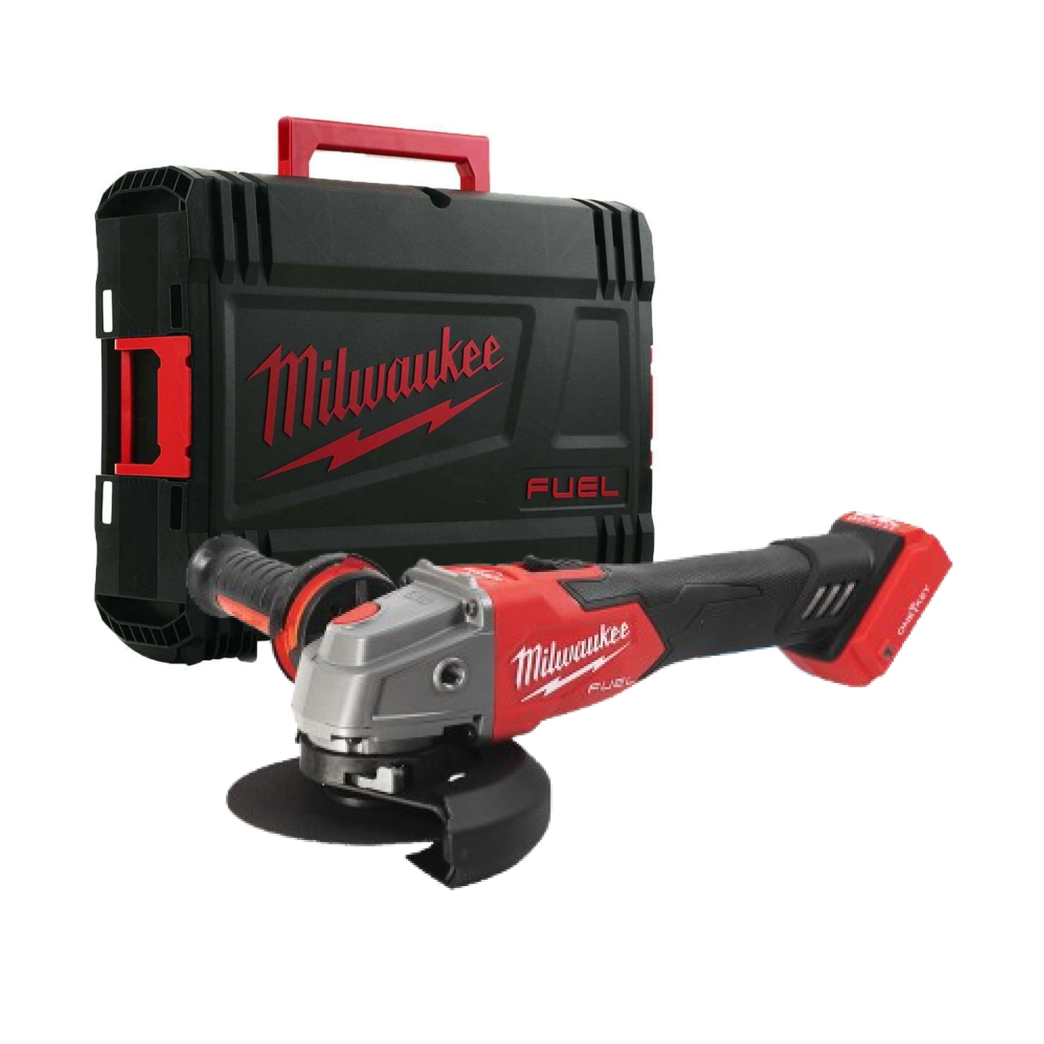 Milwaukee M18 ONEFSAG125XB-0X Meuleuse d’angle sans fil – Machine seule - M18 FUEL™ ONE-KEY™ 18V - boîte HD - 125 mm - brushless-image