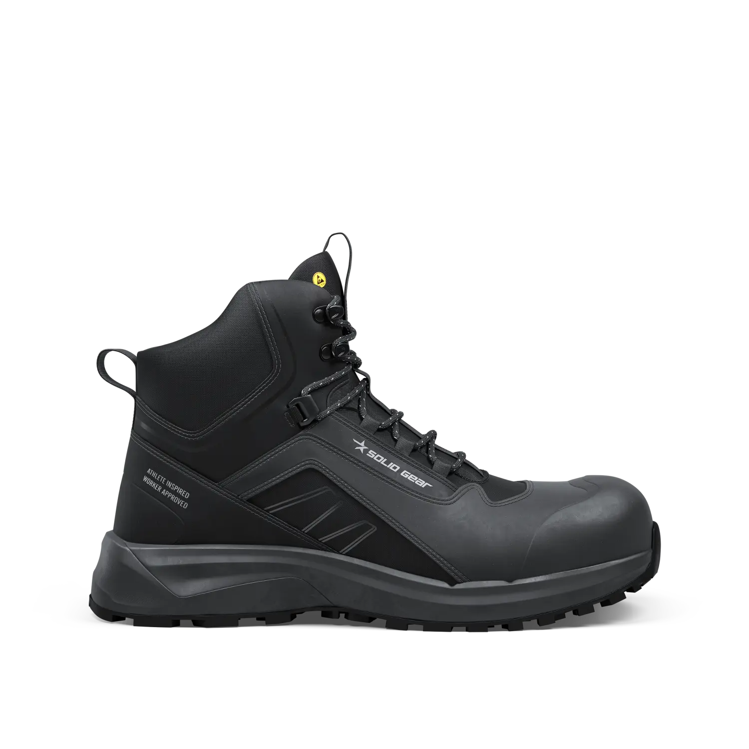 Solid Gear Adapt 2 - Chaussure de travail mi-haute - Noire - Haute - 43