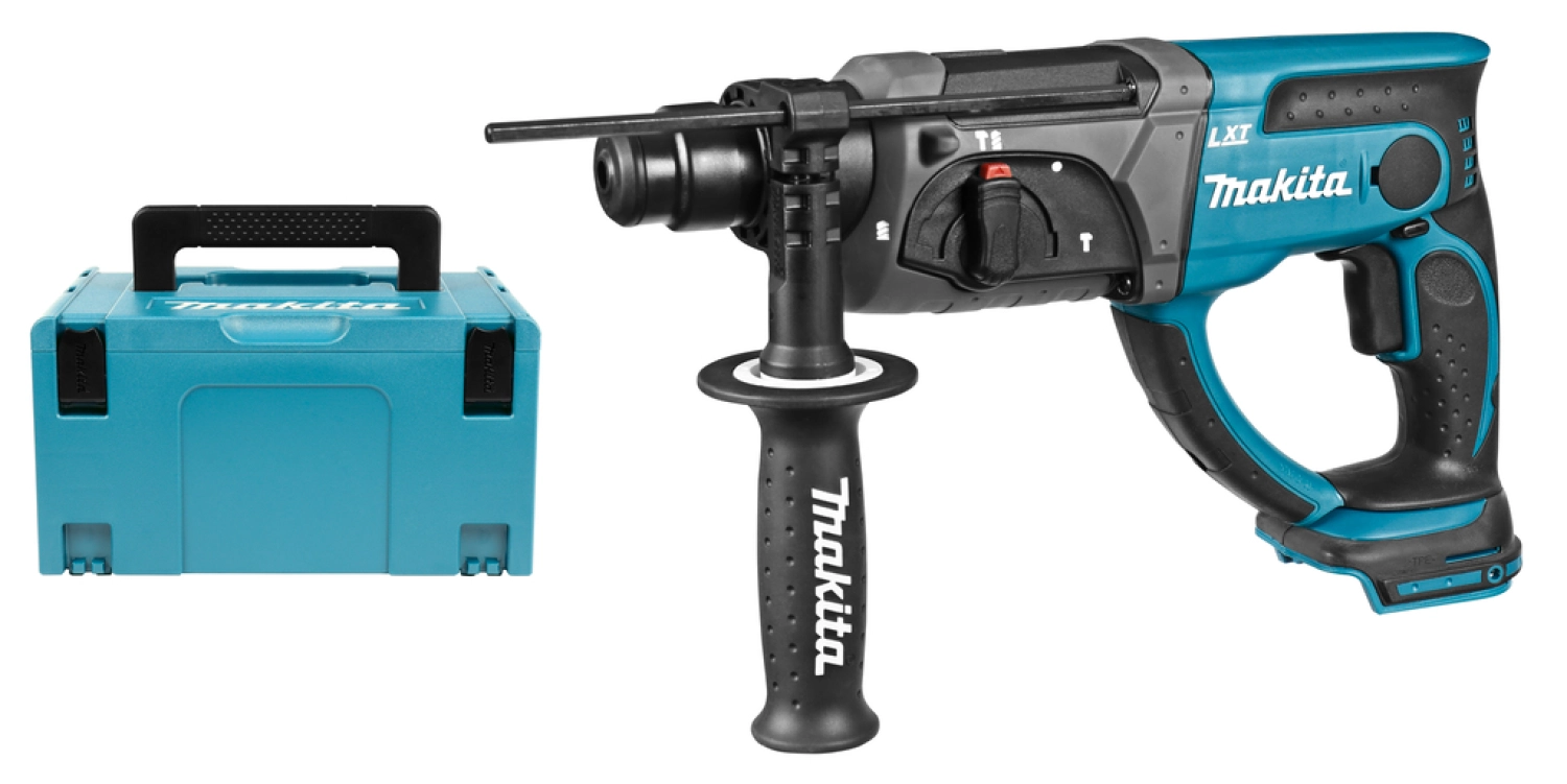 Makita DHR202ZJ 18V Li-Ion Accu SDS-plus combihamer body in Mbox - 2J-image